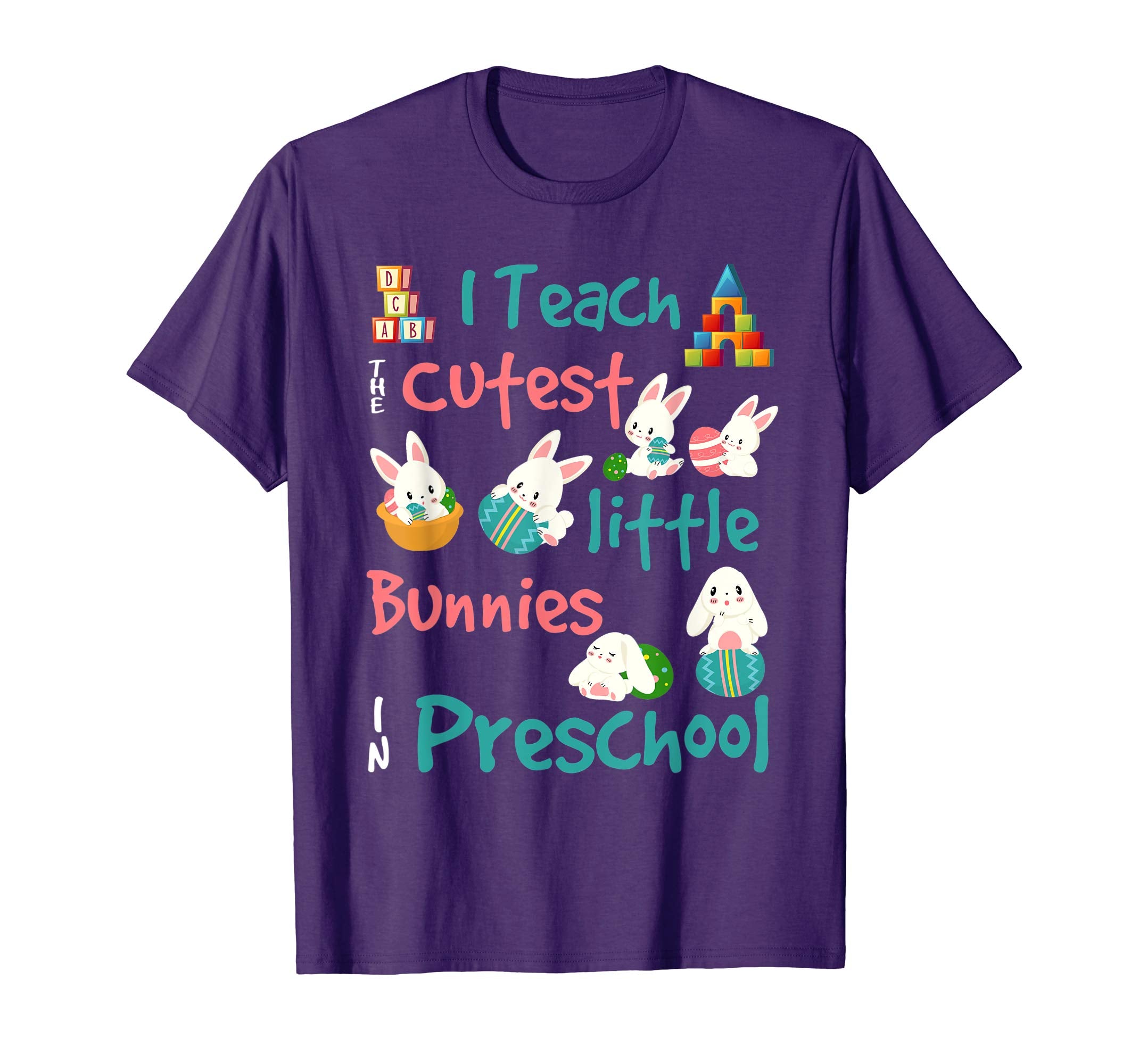 Easter Preschool Teacher Shirt Gift Easter Shirts For Women