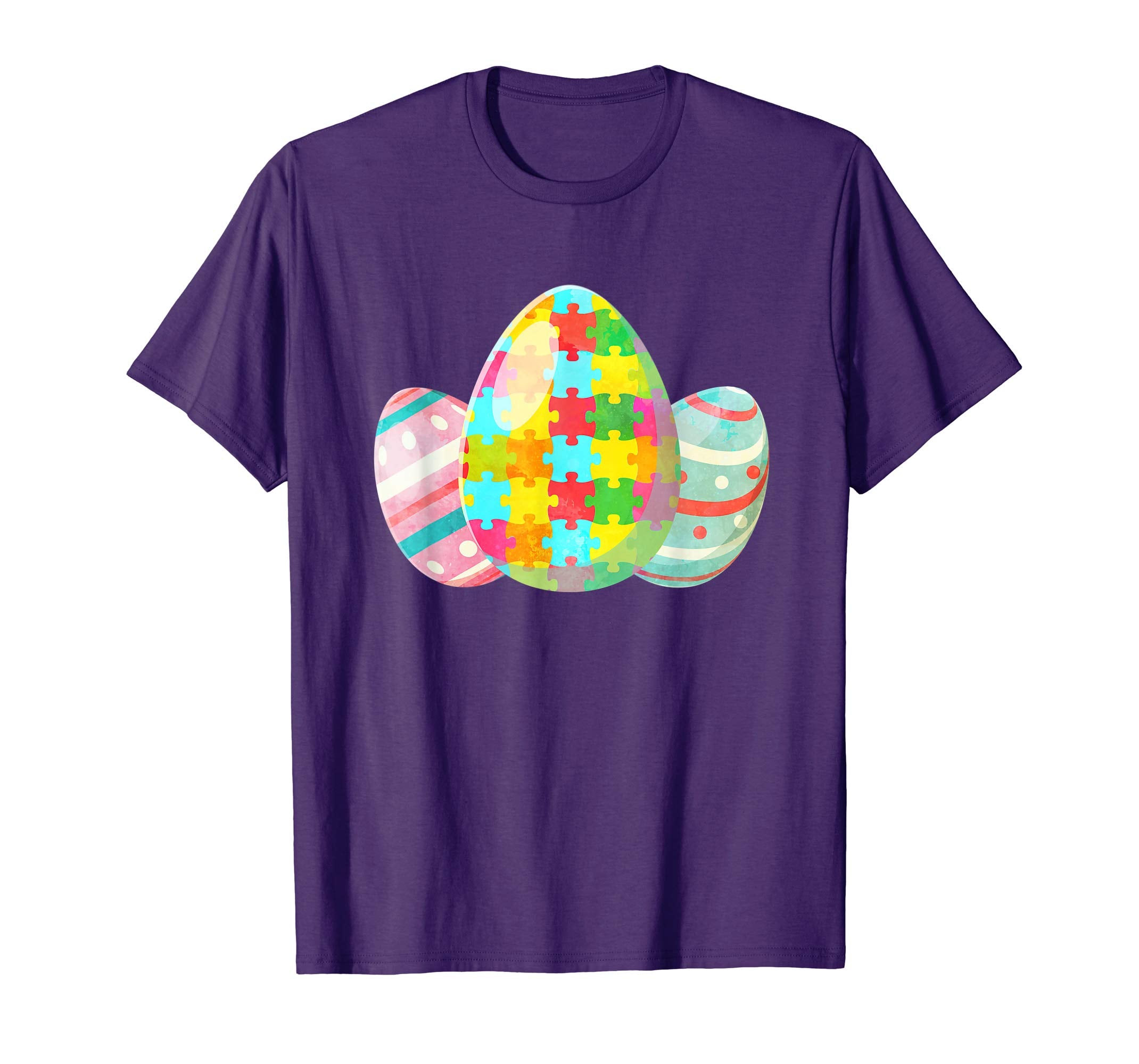 Easter Autism Puzzle T-shirt Support Bunny Autistics