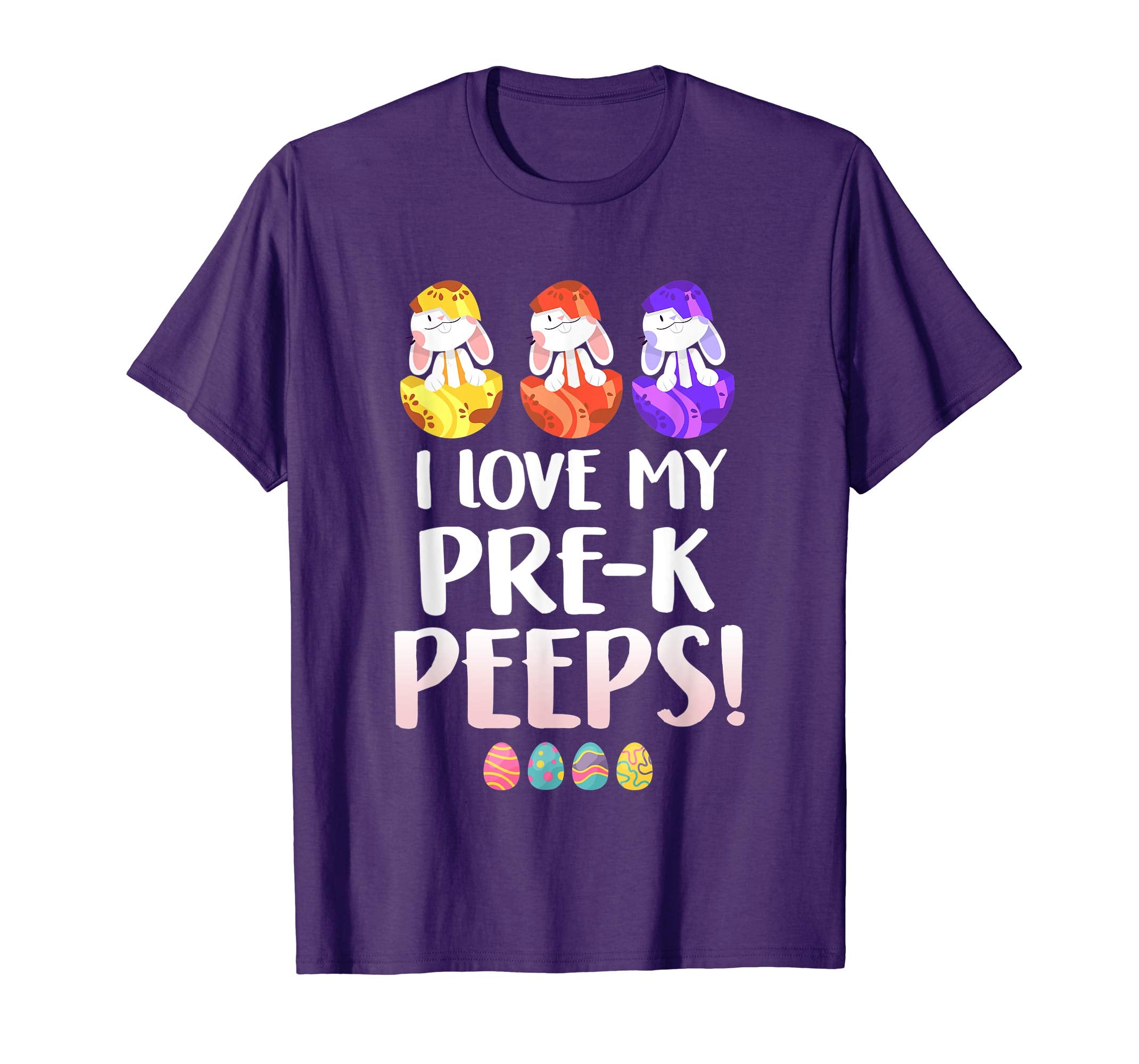 I Love My Pre-k Peeps Easter Day T-Shirt