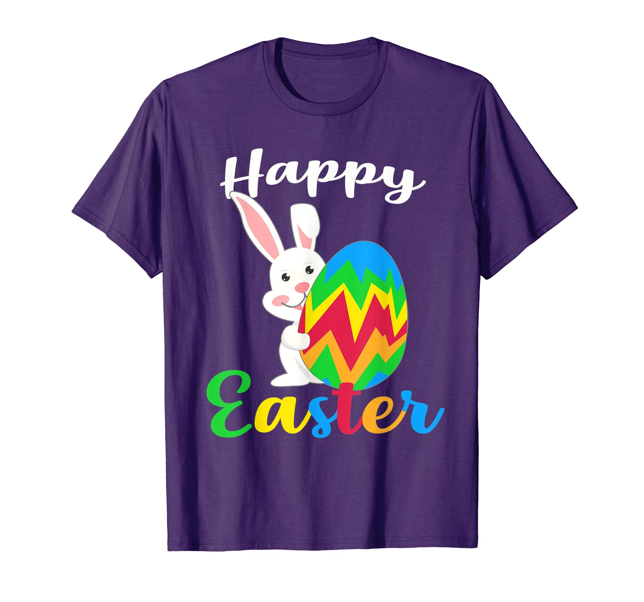 Happy Easter T-Shirt Funny Easter Eggs Novelty Shirt Gift