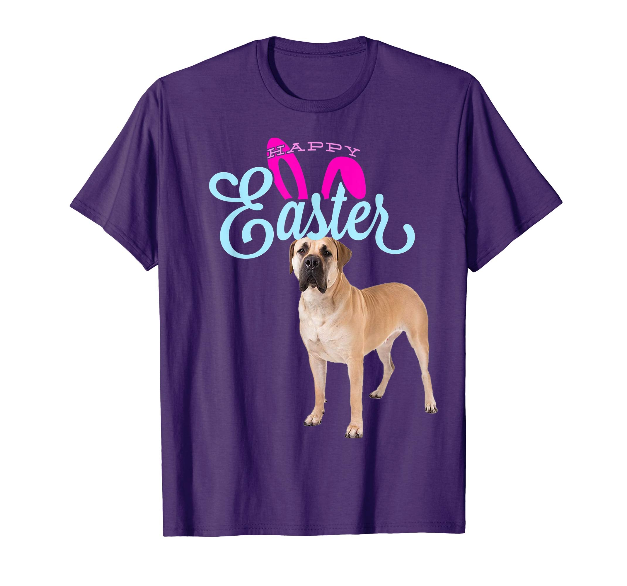 Easter Bunny Boerboel Tshirt Dog Men Women Gift Easter Day
