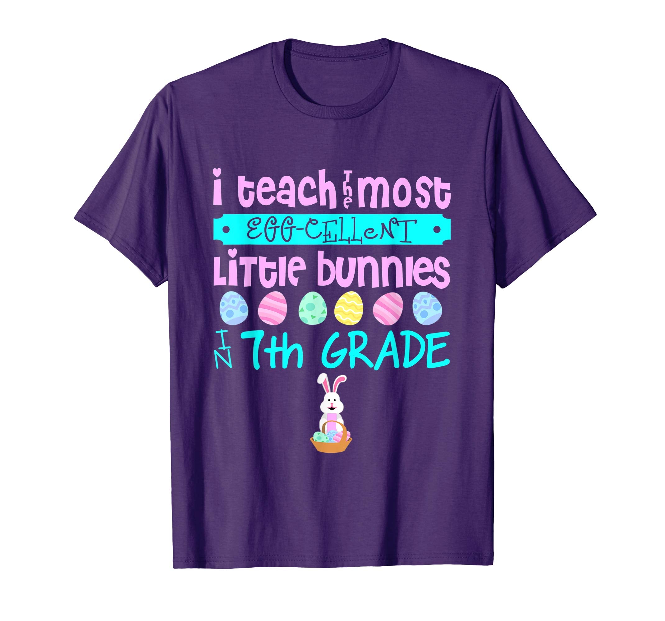 Easter Egg Shirt - 7th Grade Teachers Bunny Gift