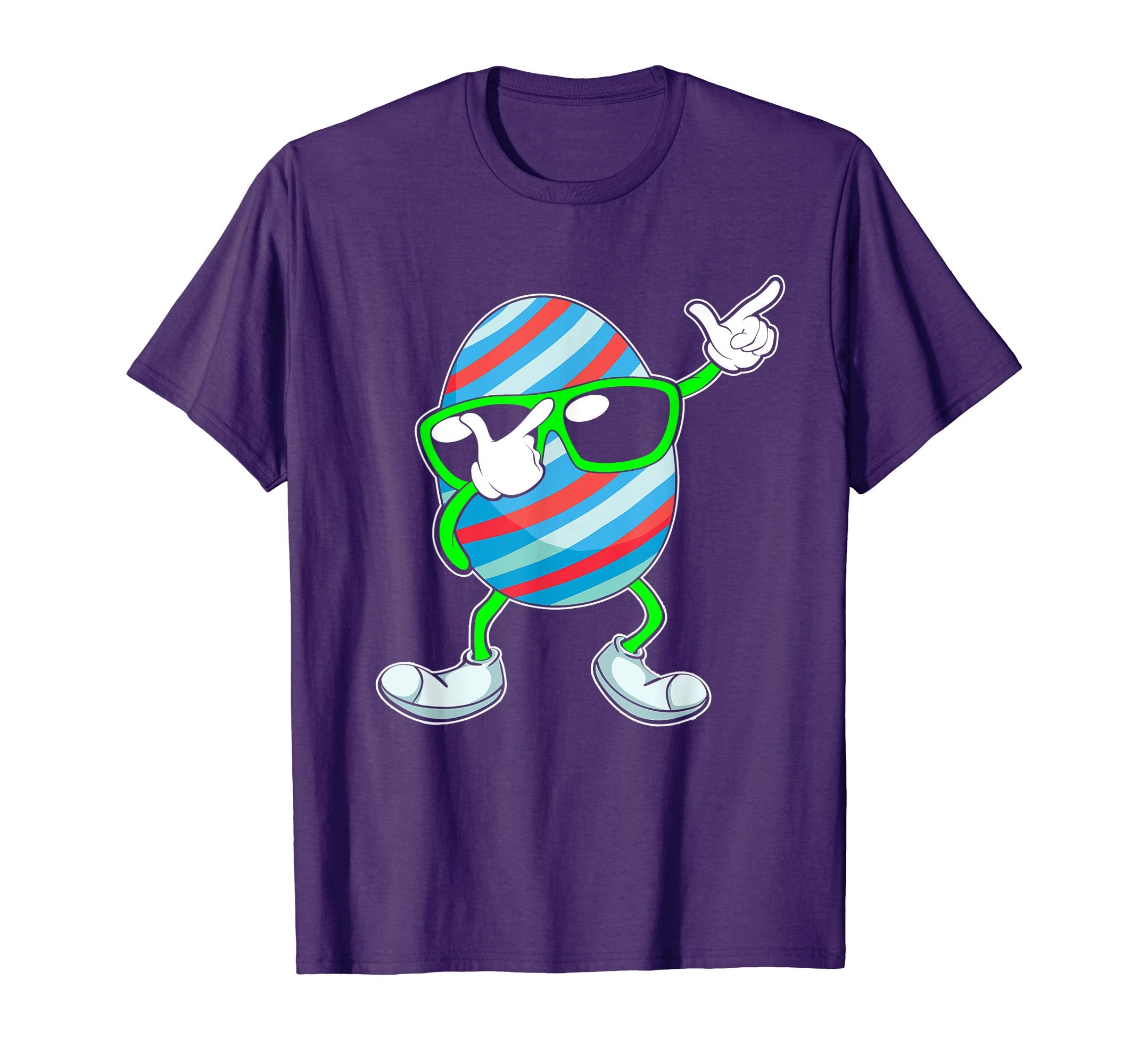 Easter Shirts For Boys - Dabbing Egg Bunny Cute T-Shirt