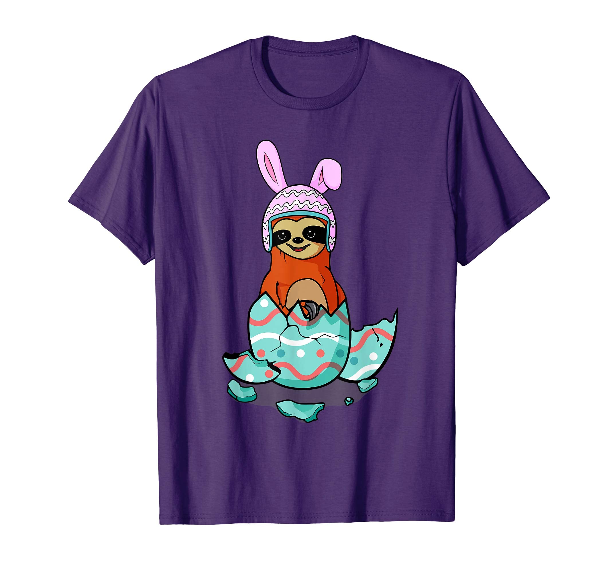 Cute Sloth Egg Hunt Easter for Boy T Shirt