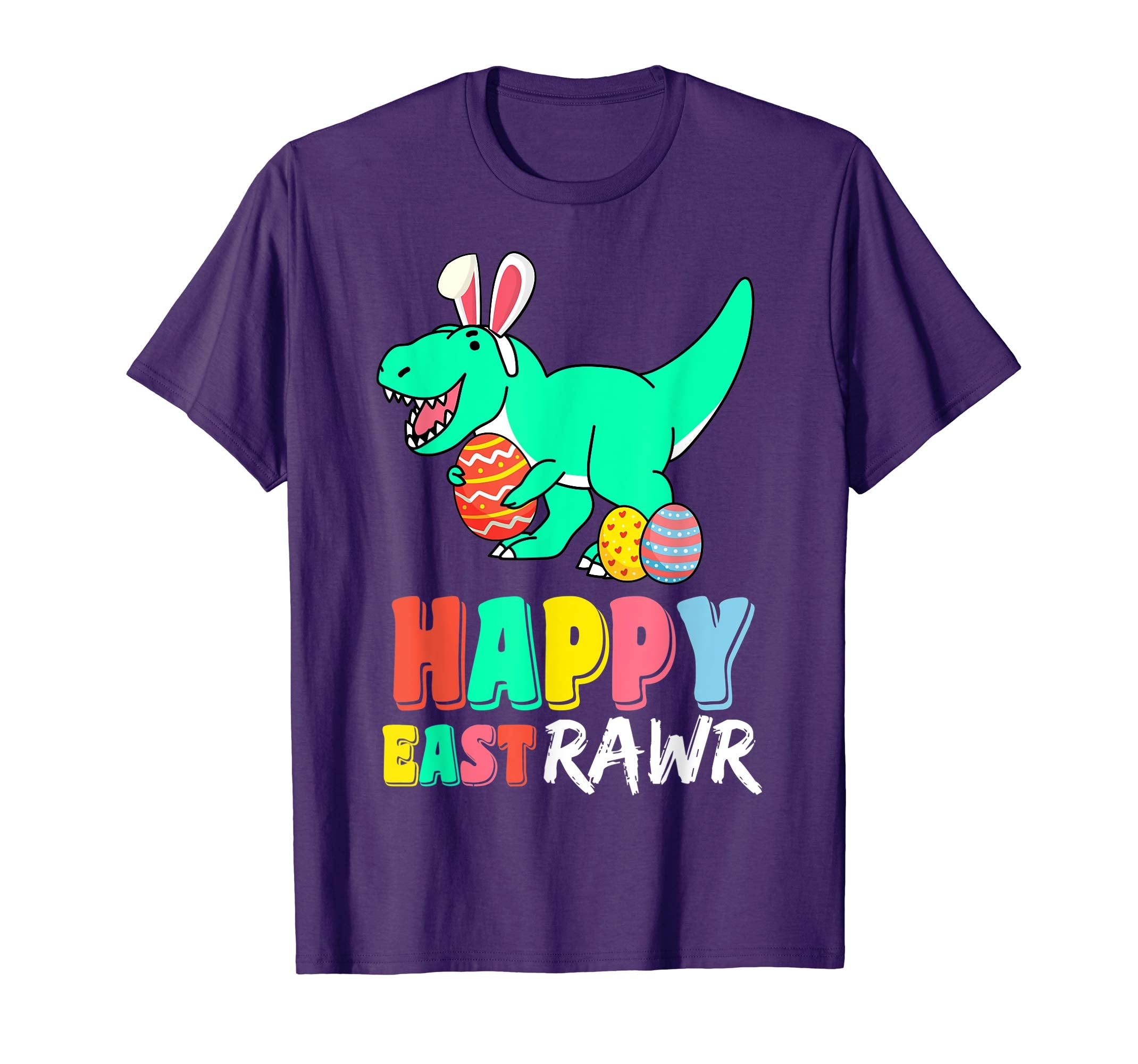 Happy Eastrawr T Rex Dinosaur Shirt Bunny Easter Egg Shirt