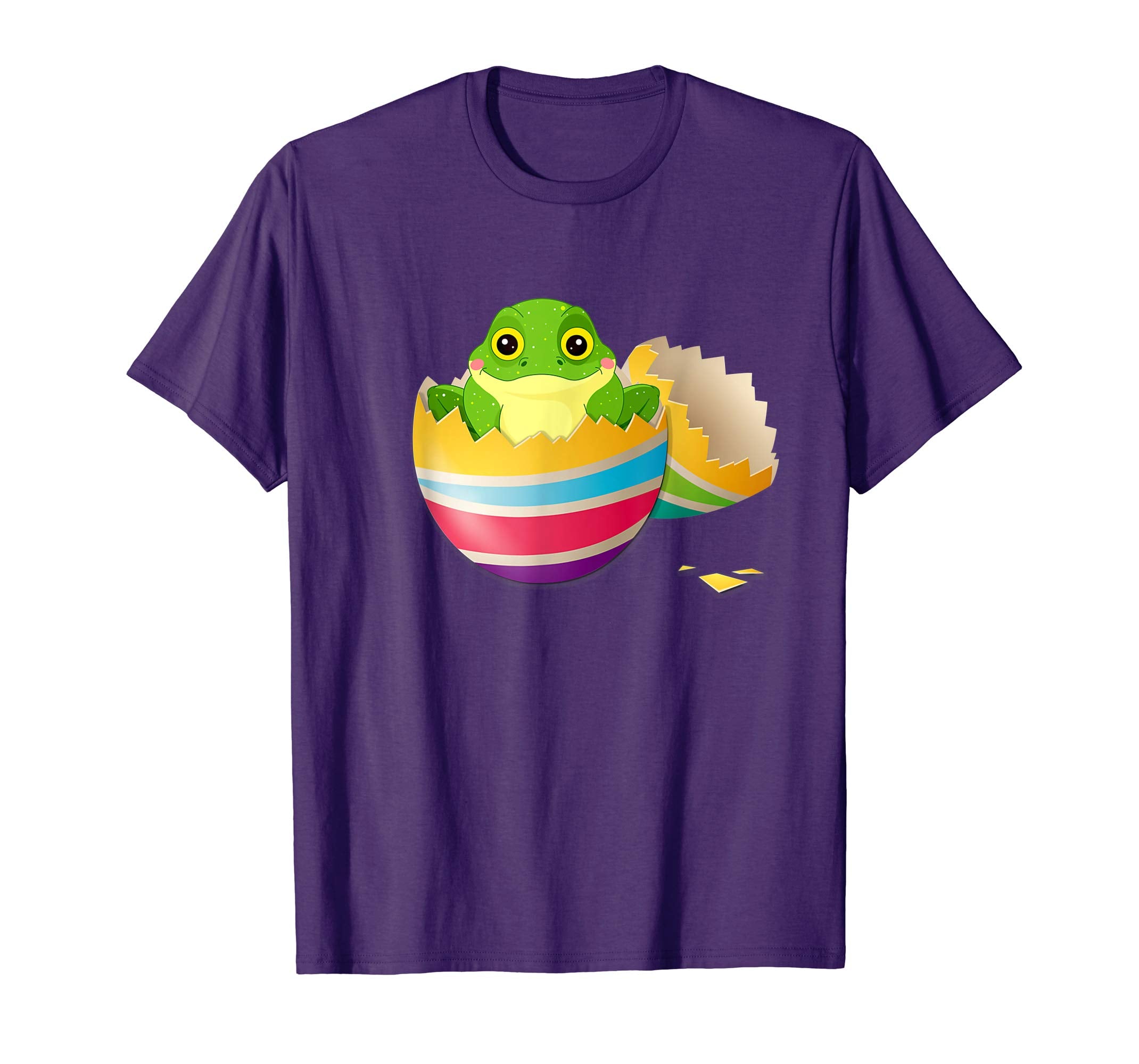 Baby Frog Hatching From Easter Egg Easter Day Shirt