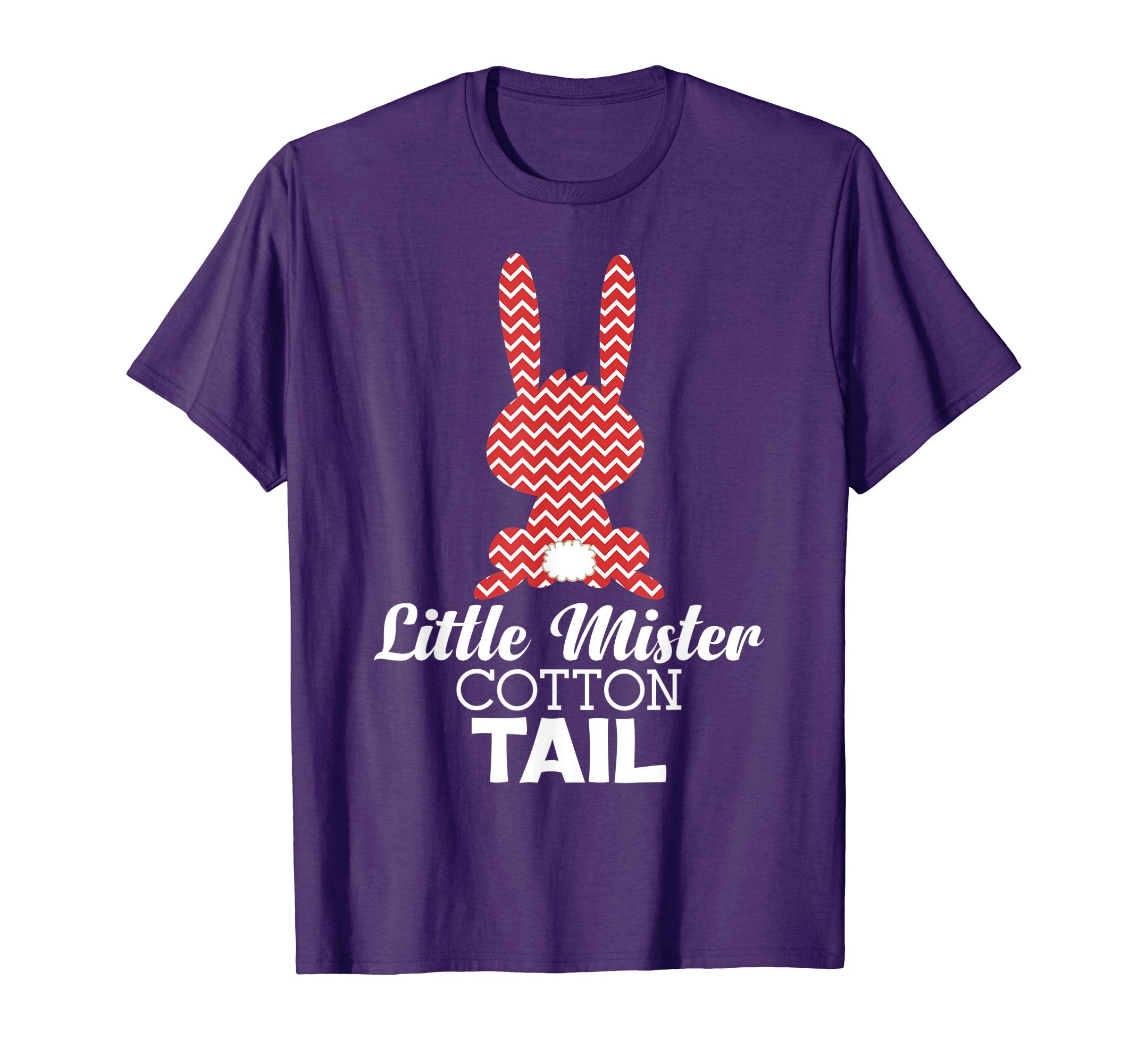 Little Mister Cotton Tail Bunny Happy Easter Day T-Shirt Egg