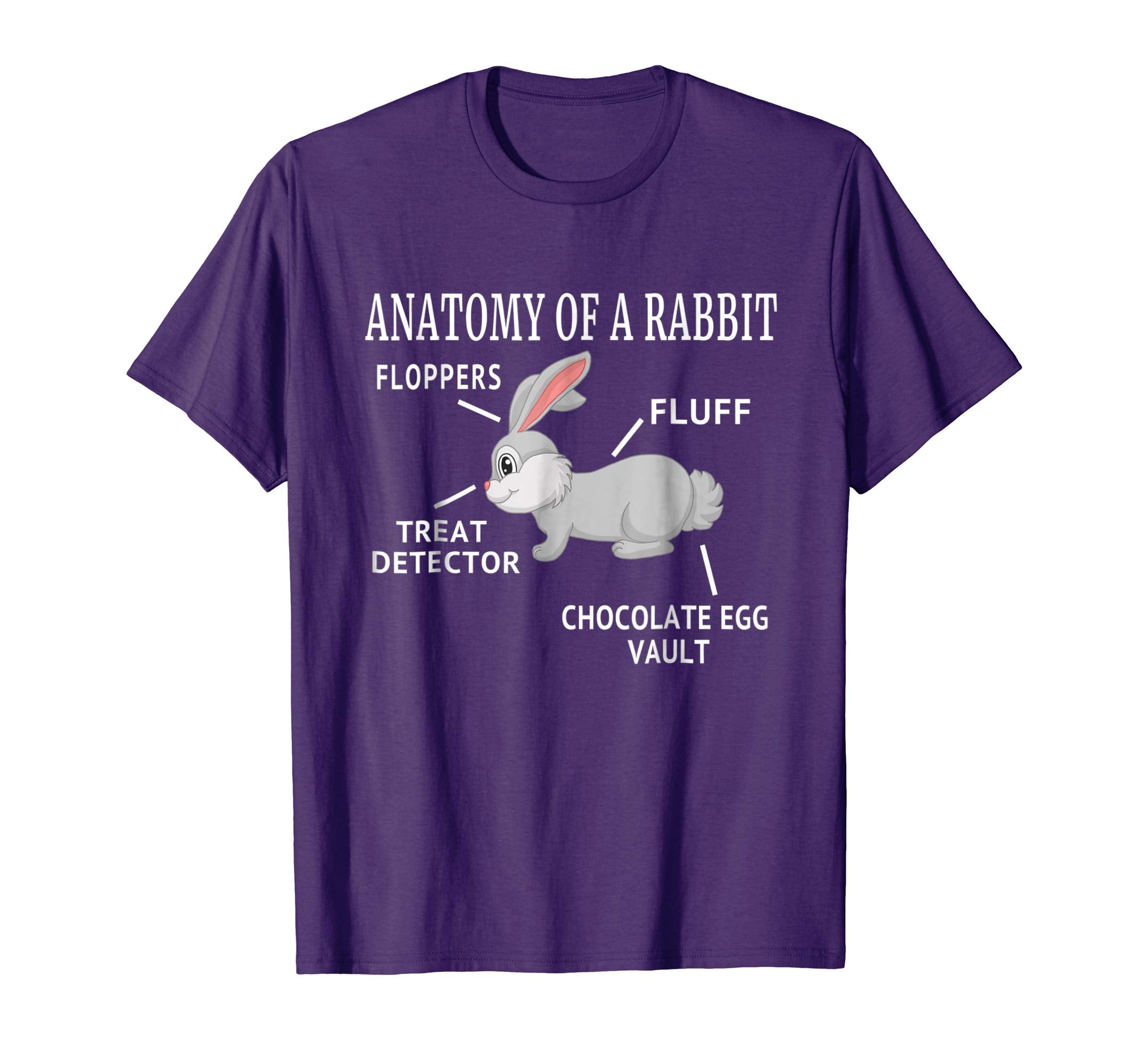 Anatomy of a Rabbit Easter Bunny Shirt Boys Girls Adult