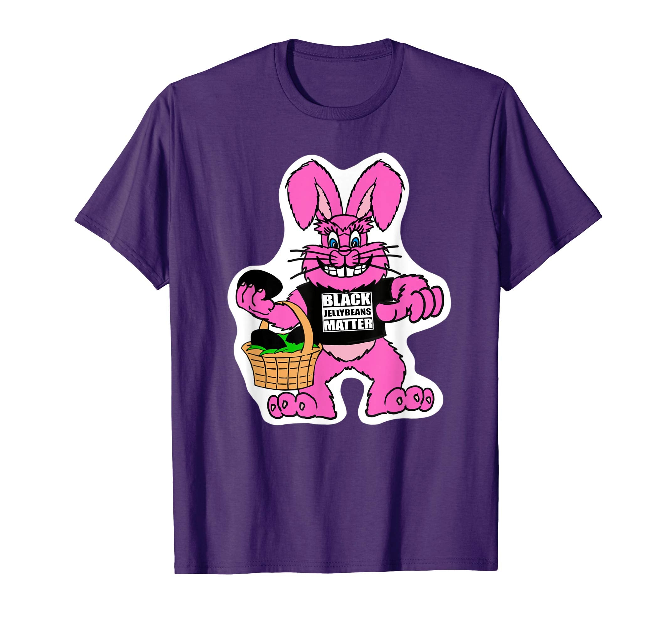 Mens Funny Easter Shirt Black Jelly Beans Matter Cute Gift