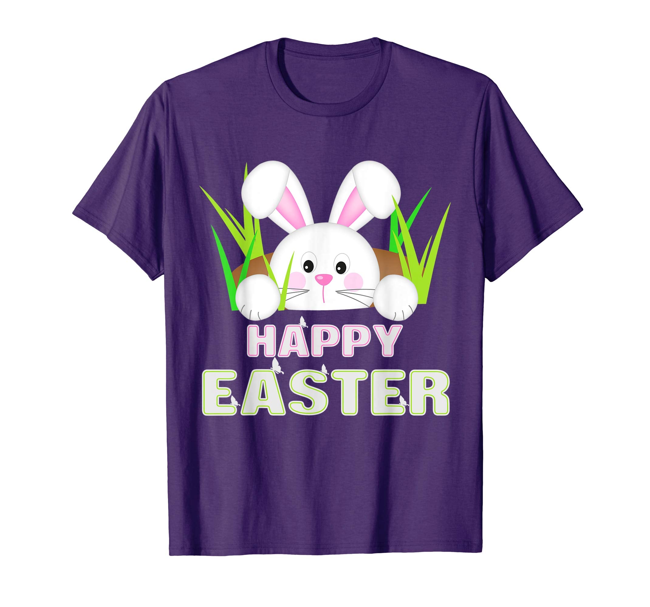 Happy Easter Shirt Bunny in Rabbit Hole Easter Gift