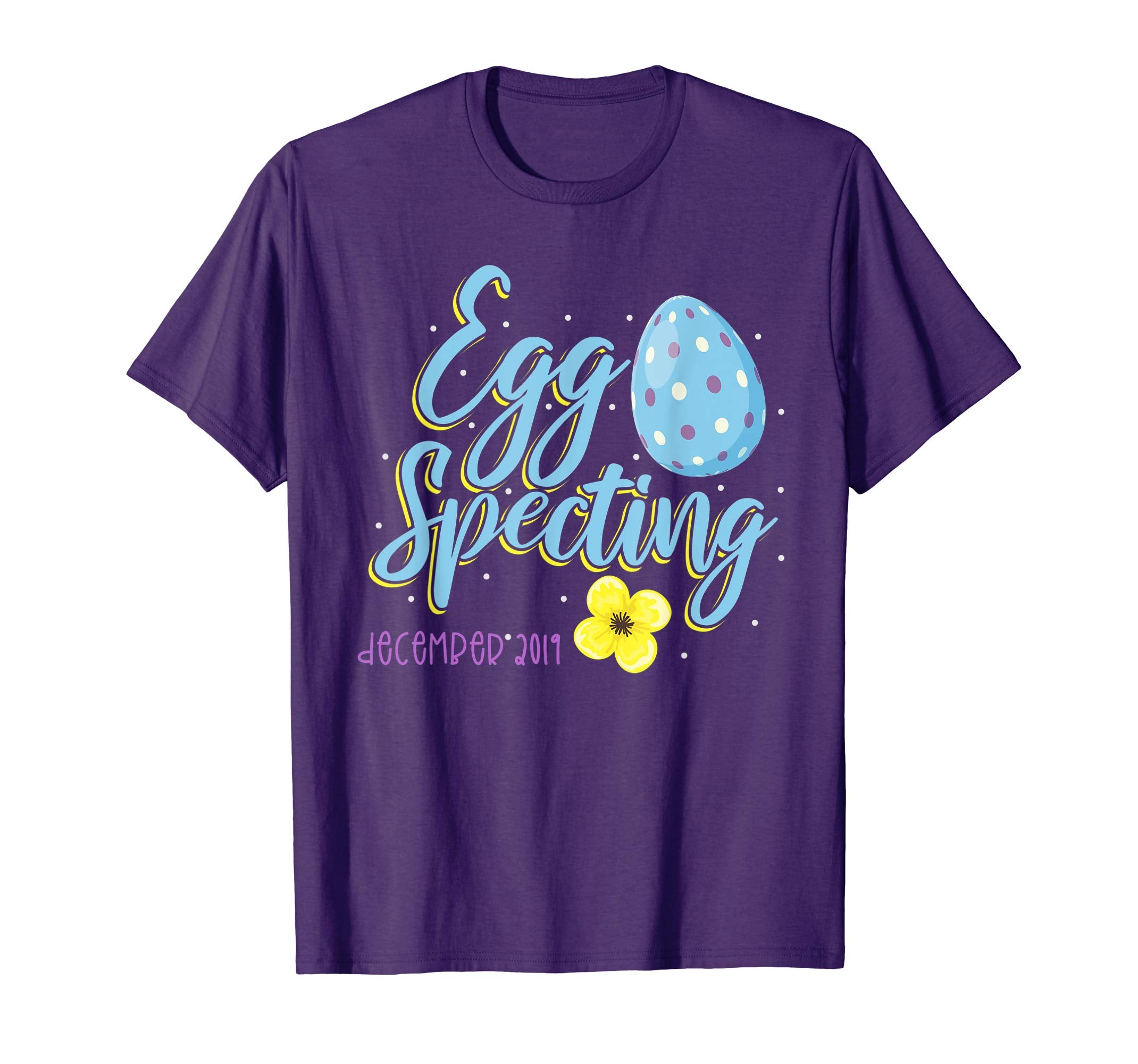 Eggspecting a Baby T Shirt Easter Egg December 2019