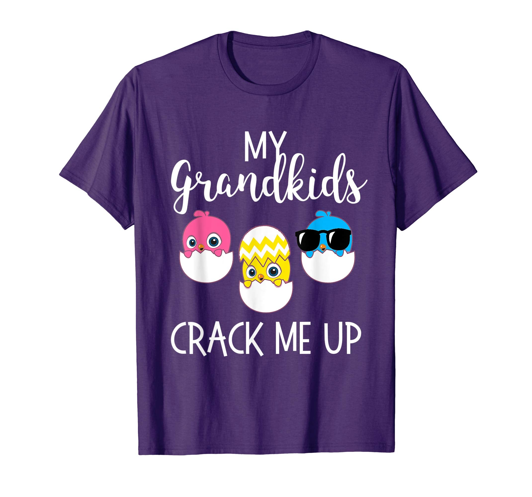 Grandma Grandpa Easter Shirt Gift for Grandma from Grandkids