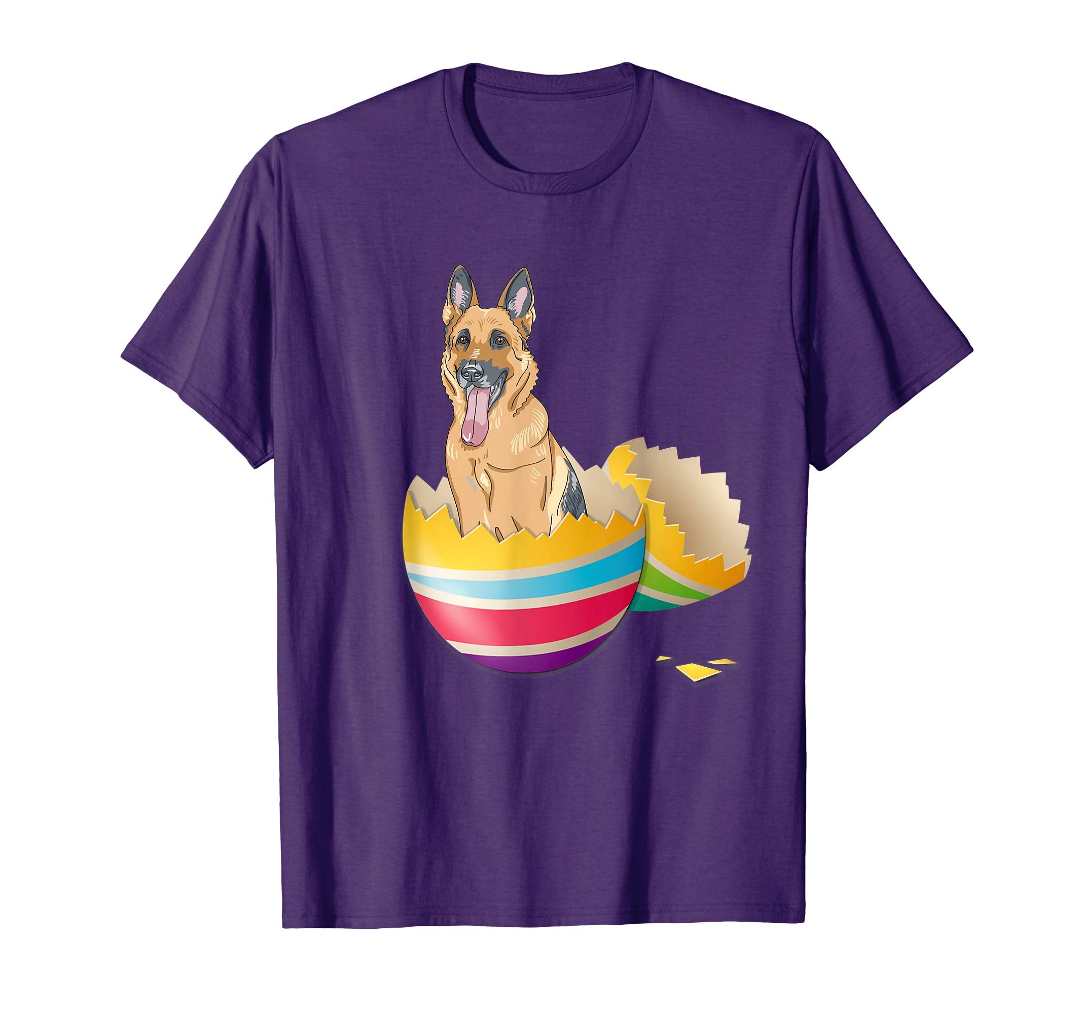 German Shepherd Hatching From Easter Egg Easter Day Shirt