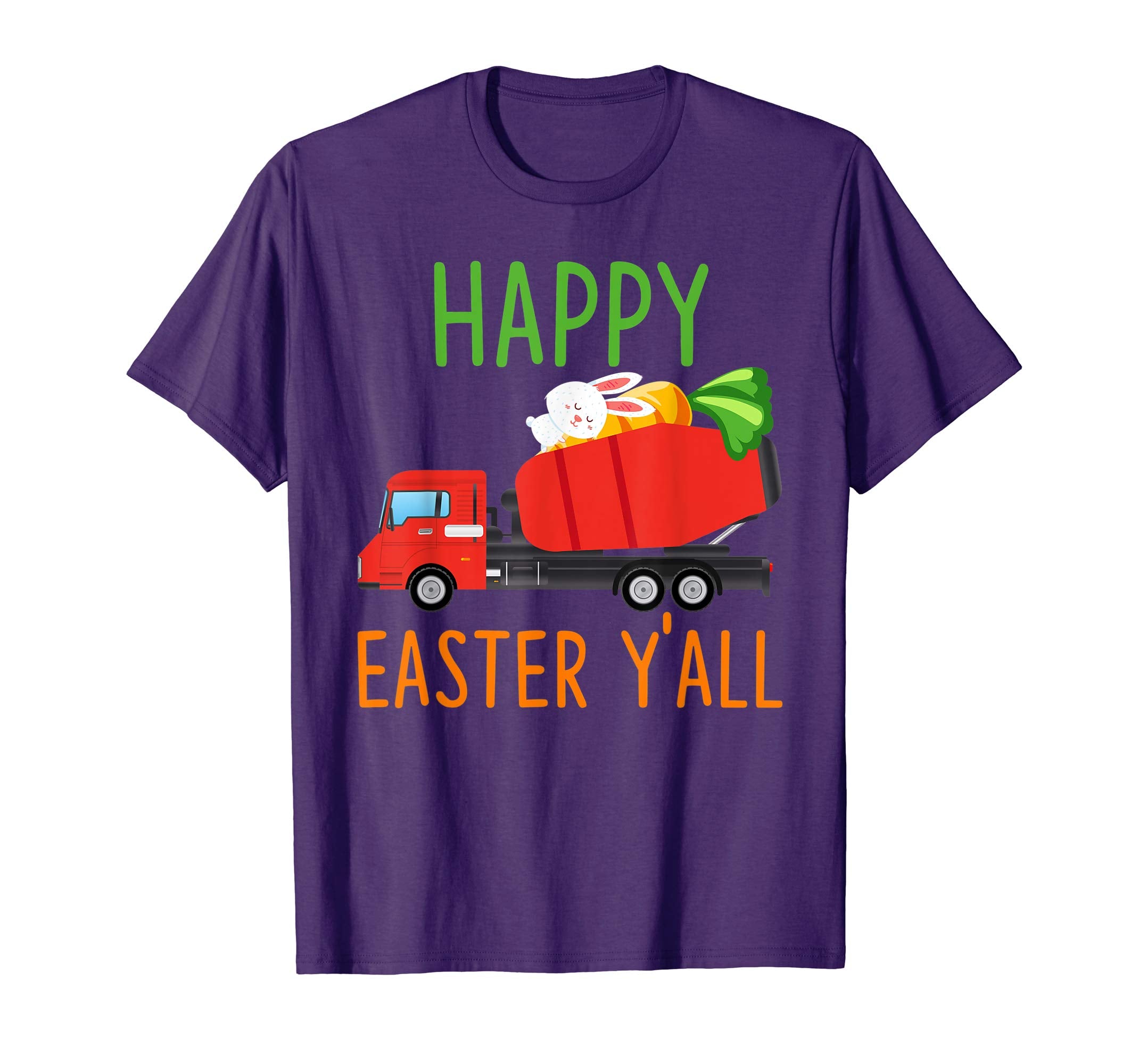 Cement-Truck Happy-Easter-Y'all T-shirt Hunting-Season-Egg