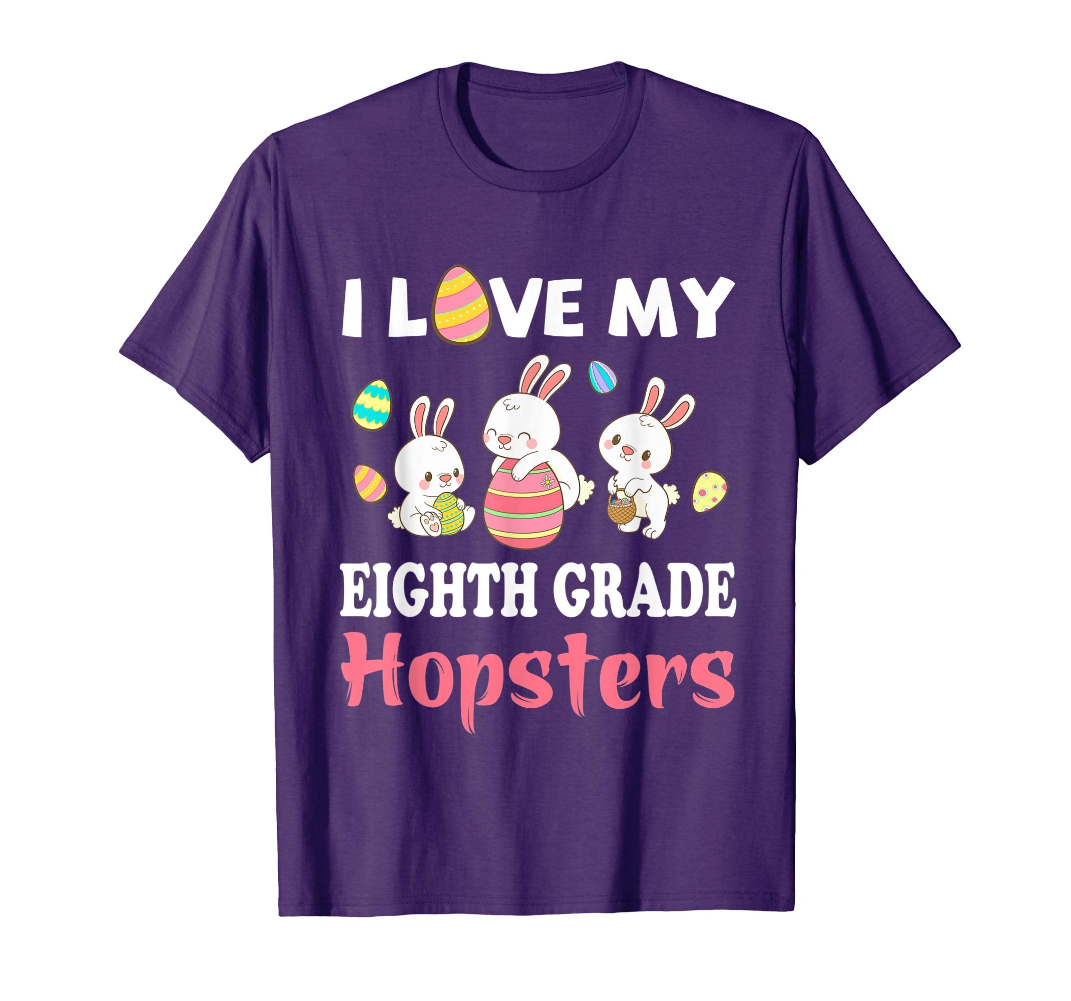Easter Eighth Grade Teacher T-Shirt Gift Easter Day Shirts