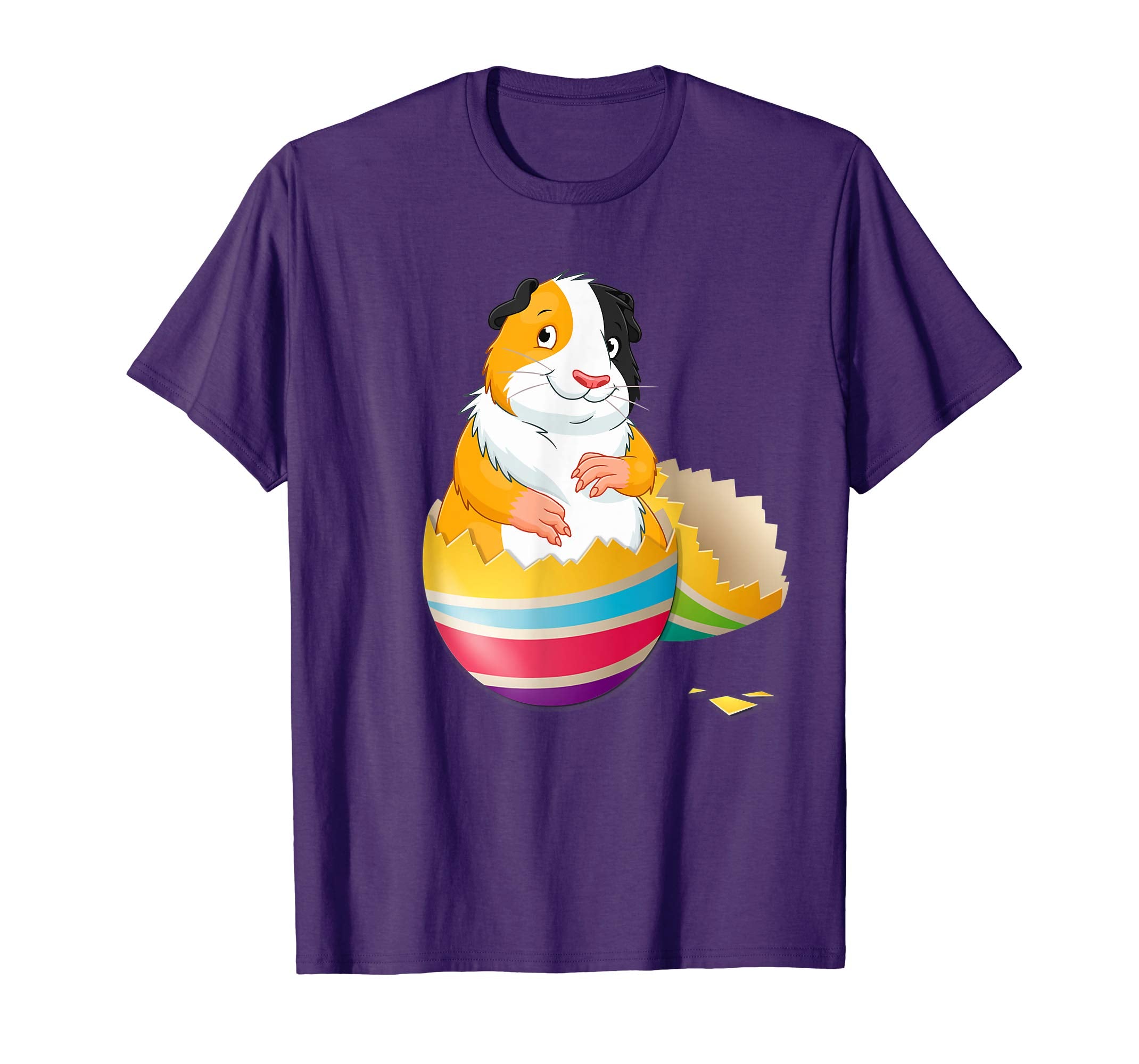 Baby Guinea Pig Hatching From Easter Egg Easter Day Shirt
