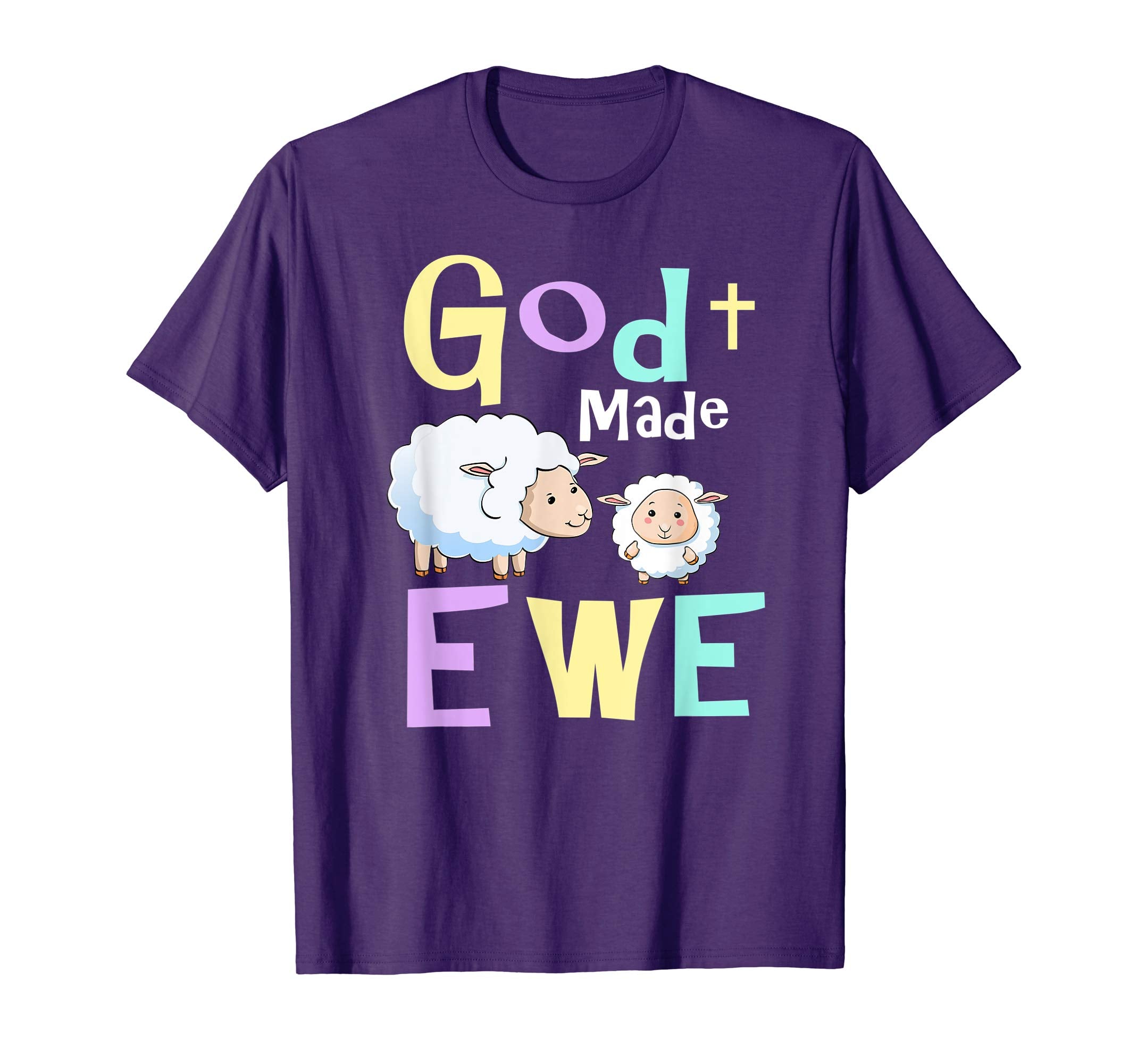Religious Easter T-Shirts - God Made Ewe