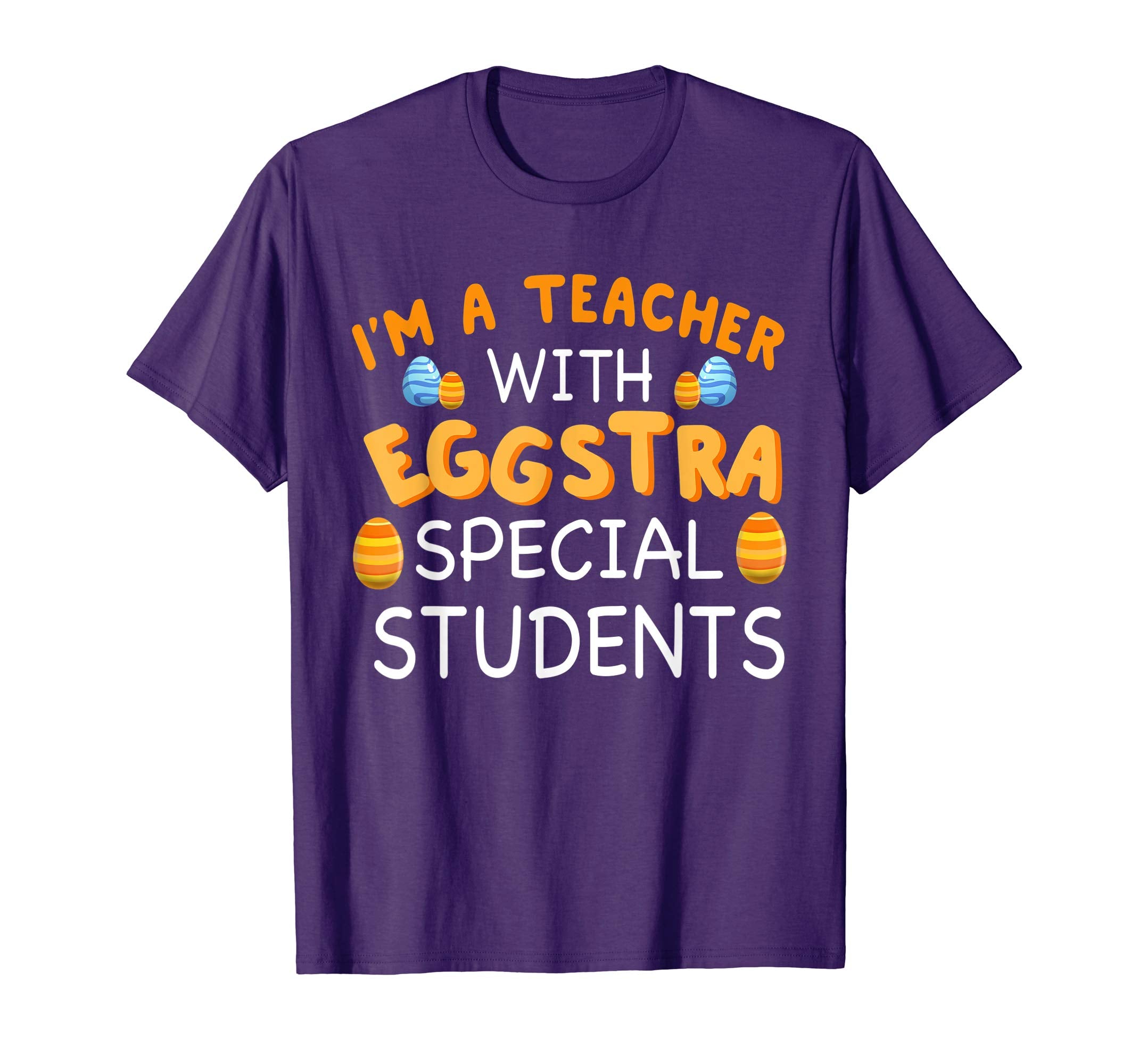 Easter teacher with eggstra special students t shirts gift