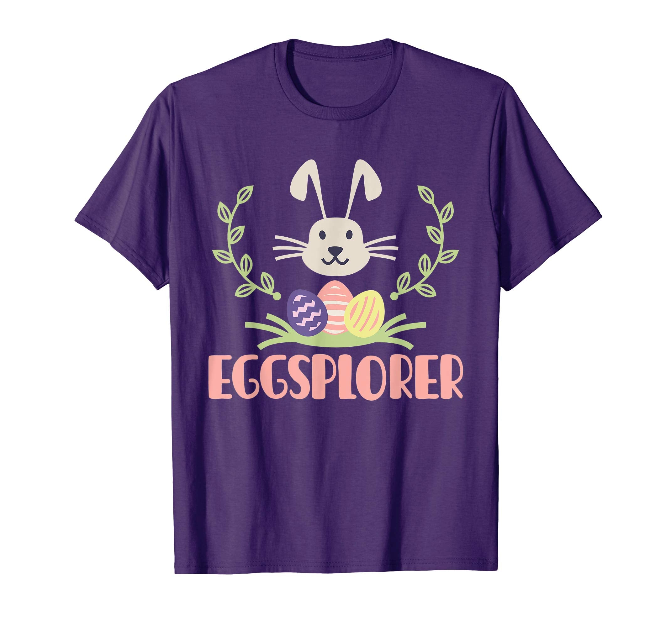 Easter Bunny Shirt Eggpslorer Funny Egg Hunter Tee for Kids