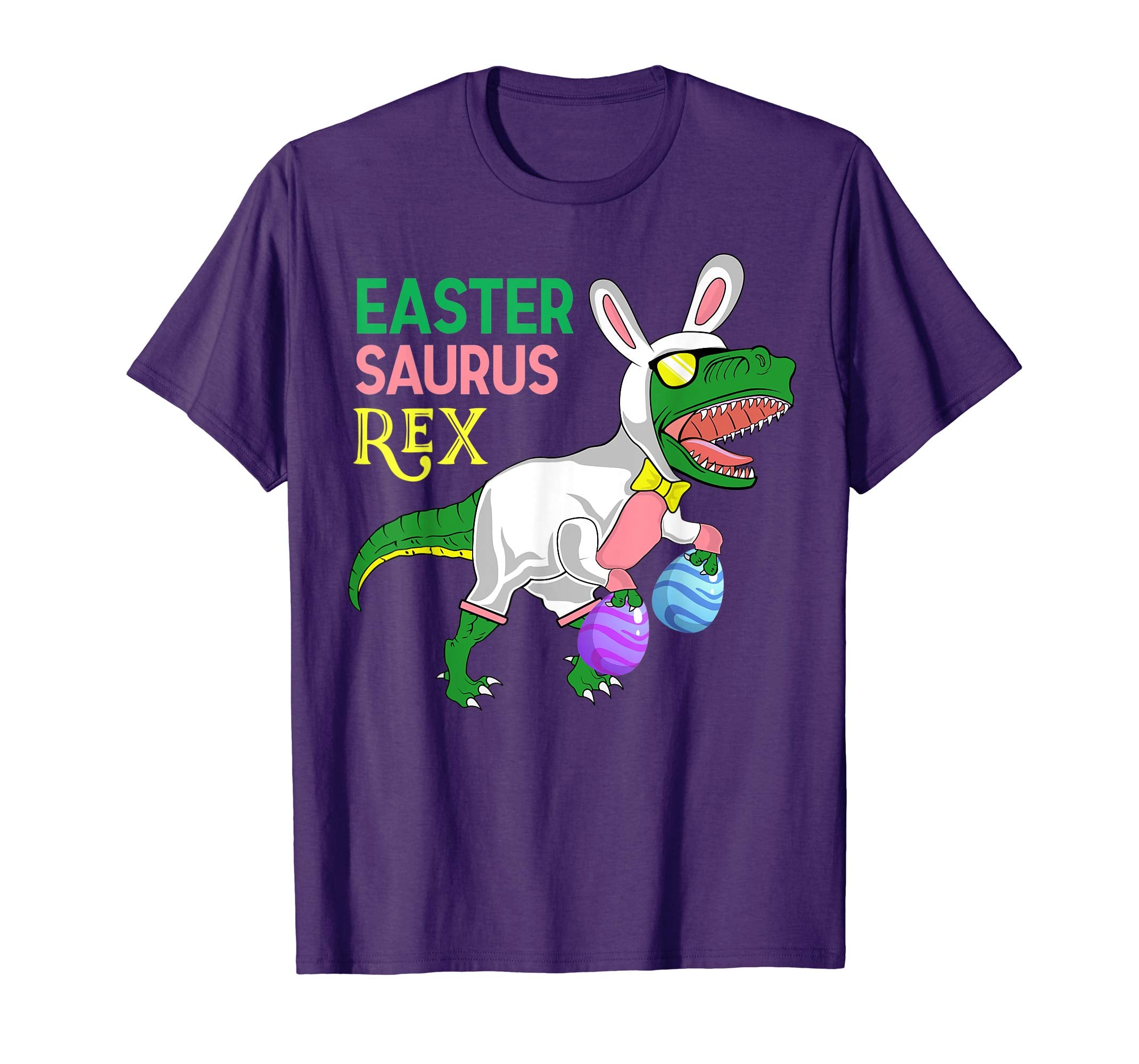 Easter Dinosaur T-Rex Shirt Funny Eastrawr Egg Bunny Tee