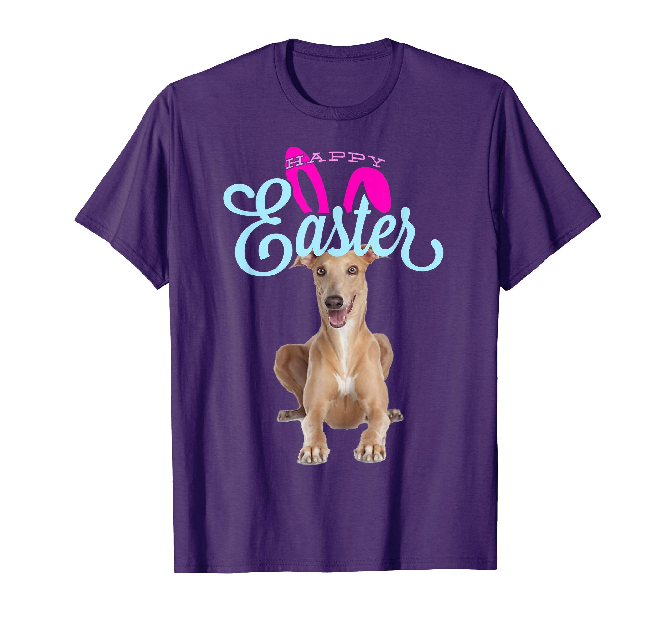 Easter Bunny Greyhound Tshirt Dog Men Women Easter Gift
