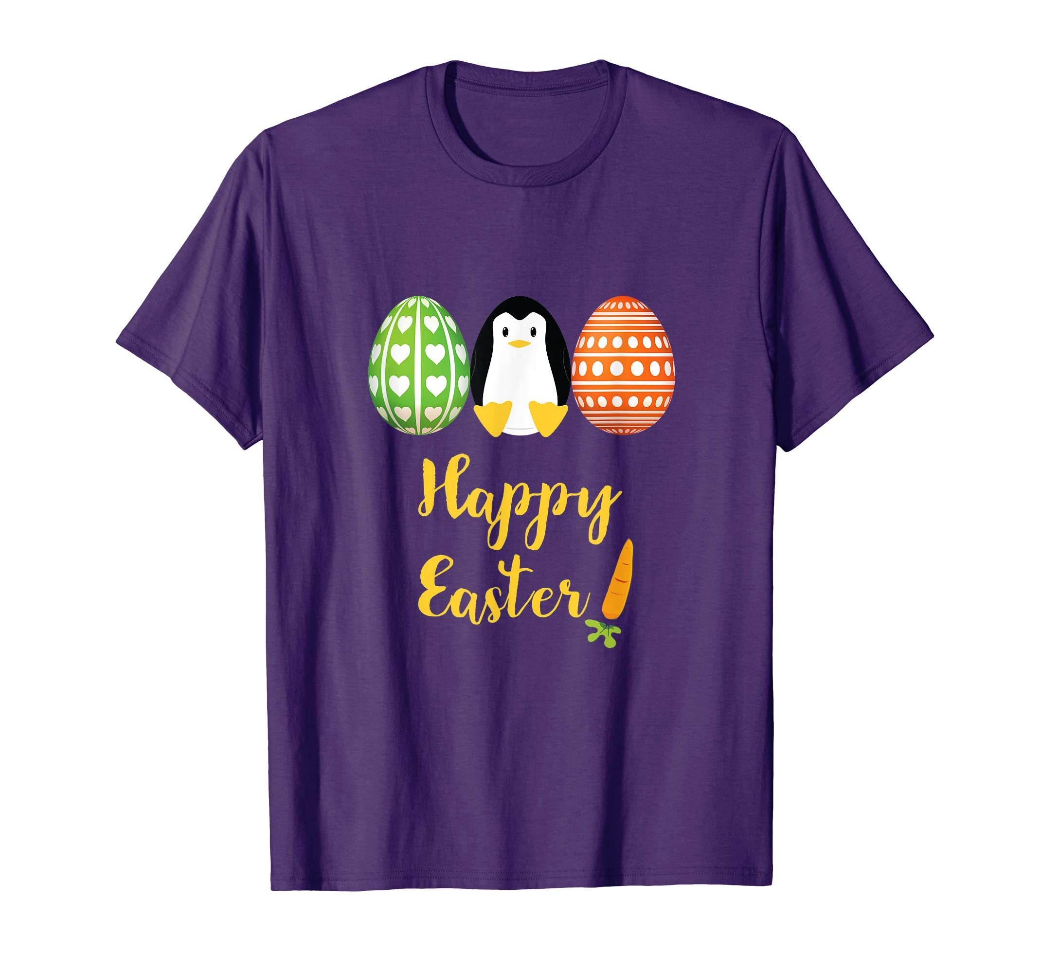 Funny Penguin Egg Hunt Happy Easter T Shirt