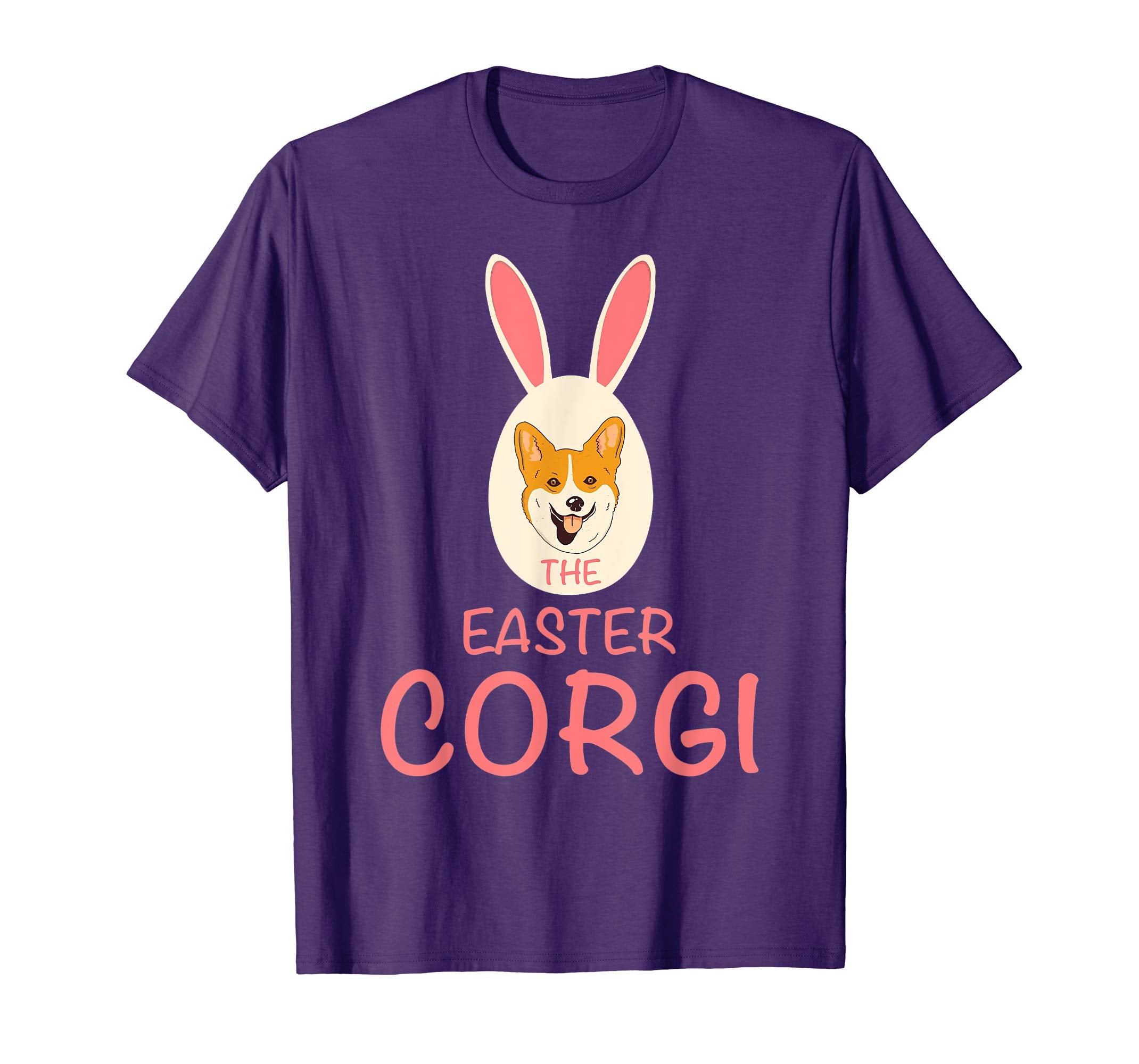 The easter corgi t-shirt. Funny Easter corgi dog shirt.