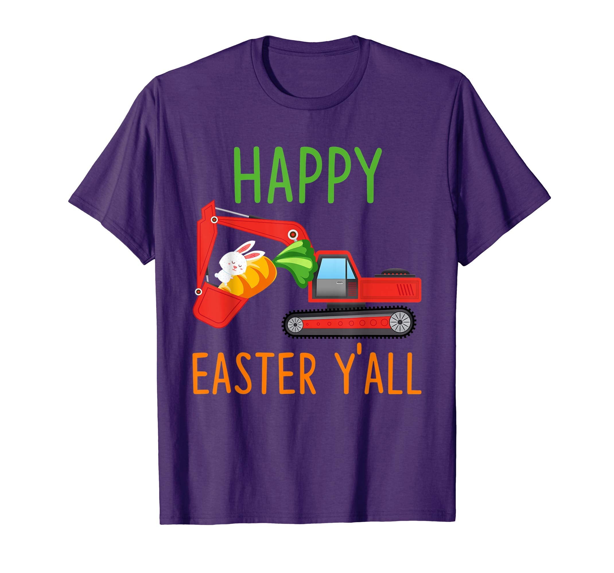 Excavator Happy-Easter-Y'all T-shirt Hunting-Season-Egg