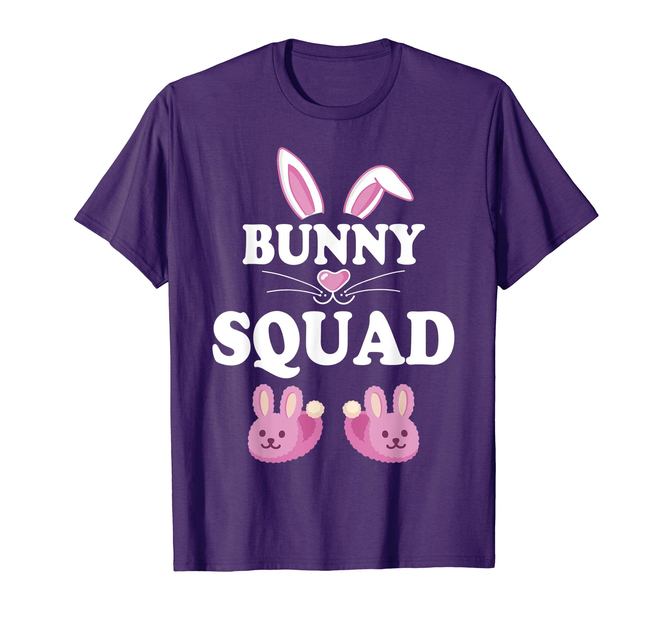 Rabbit Bunny Emotion Faces Happy Easter Shirt Bunny Squad