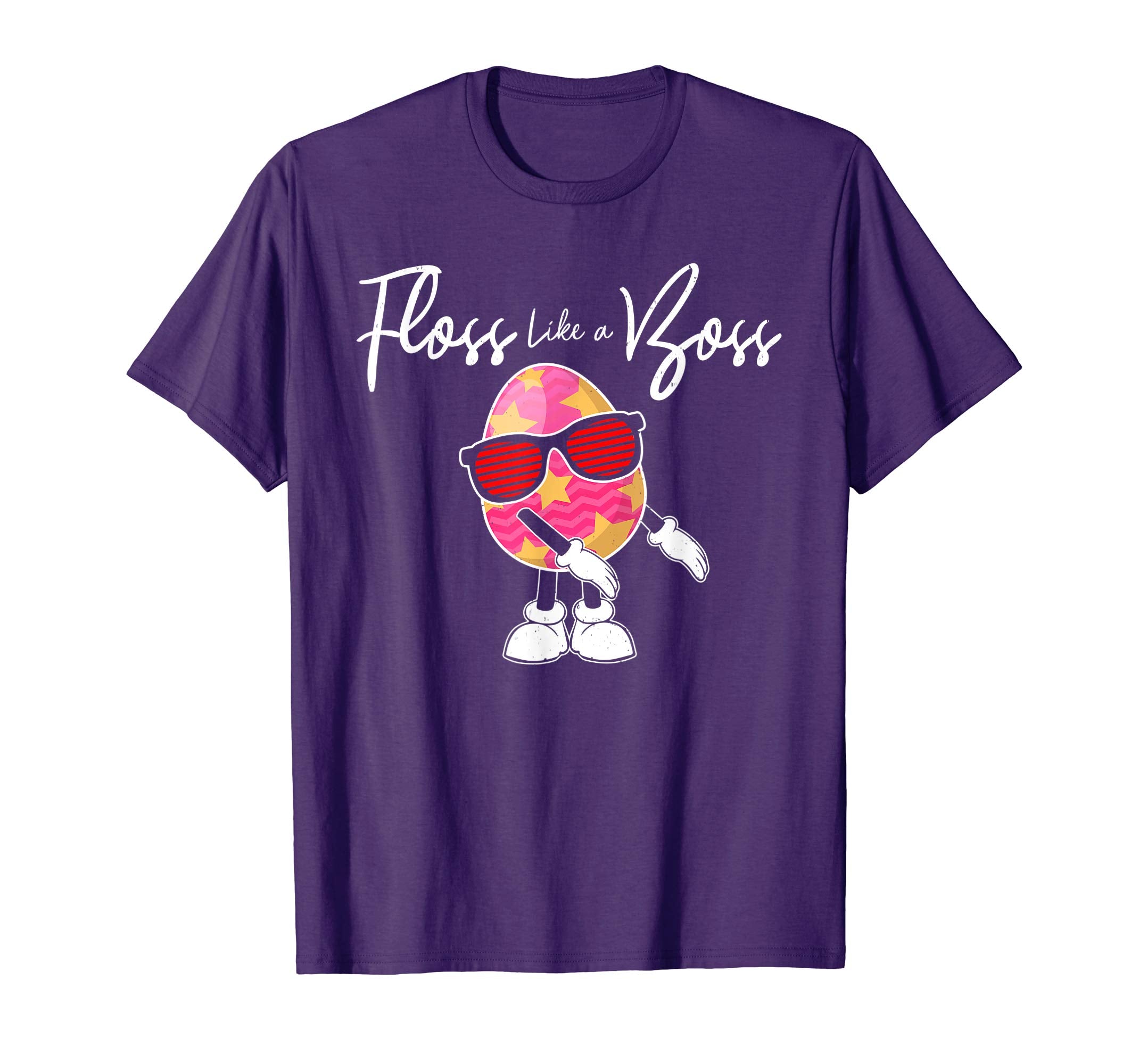 Funny Easter Day Floss Like A Boss Cute Egg Shirt Gifts