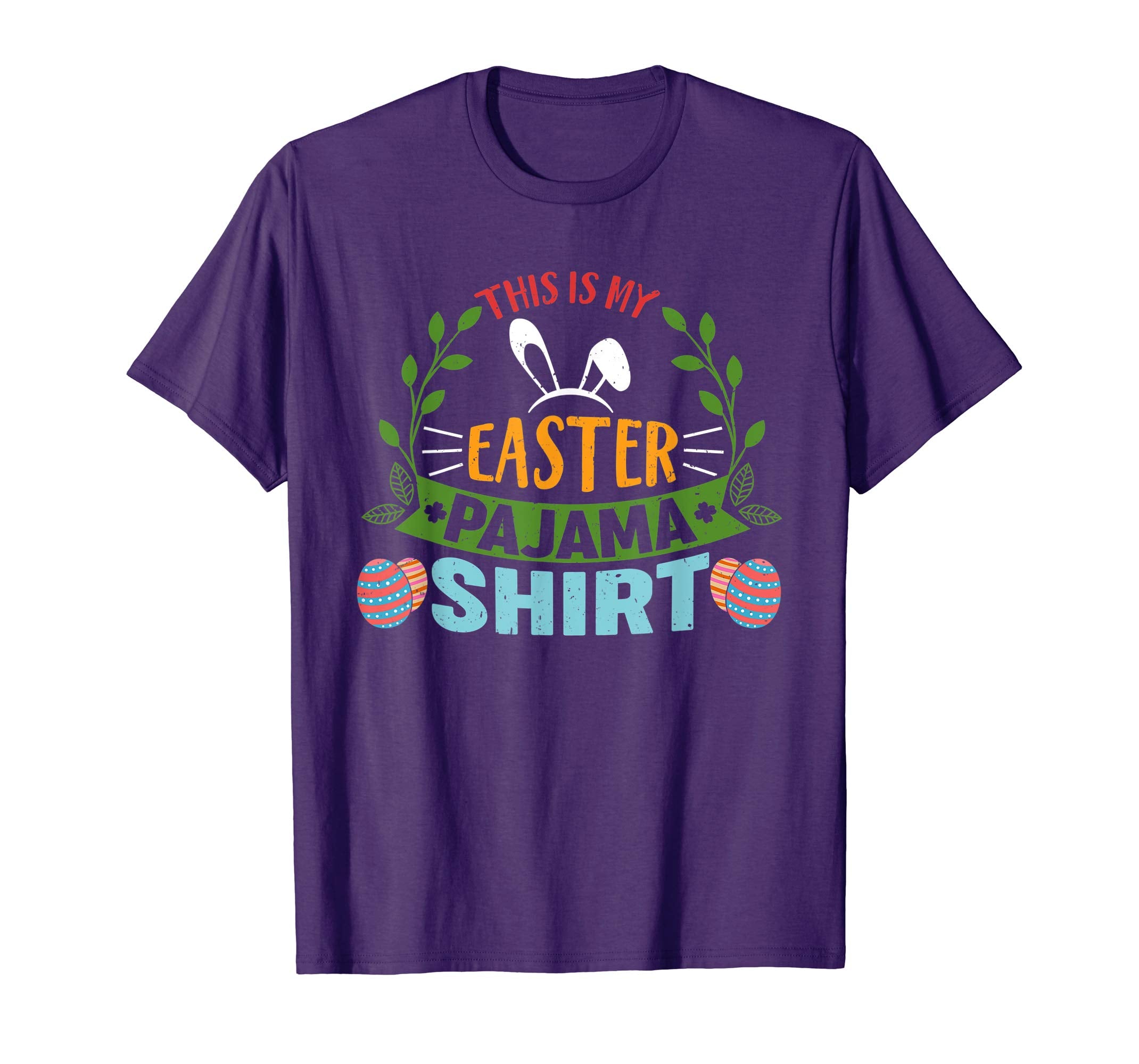 This Is My Easter Pajama Shirt Funny Easter Gifts TShirt