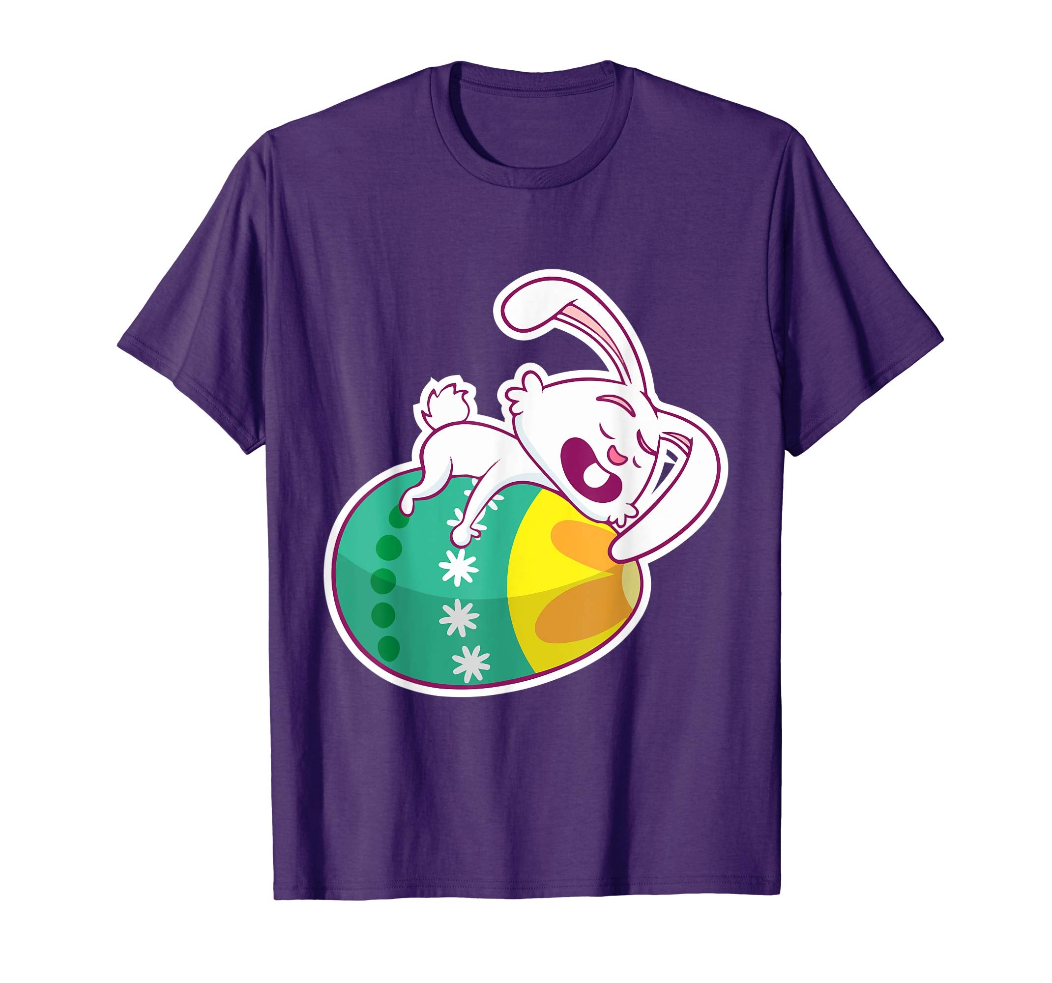 Cute Easter Bunny Egg T Shirt for Boys and Girls Easter Gift