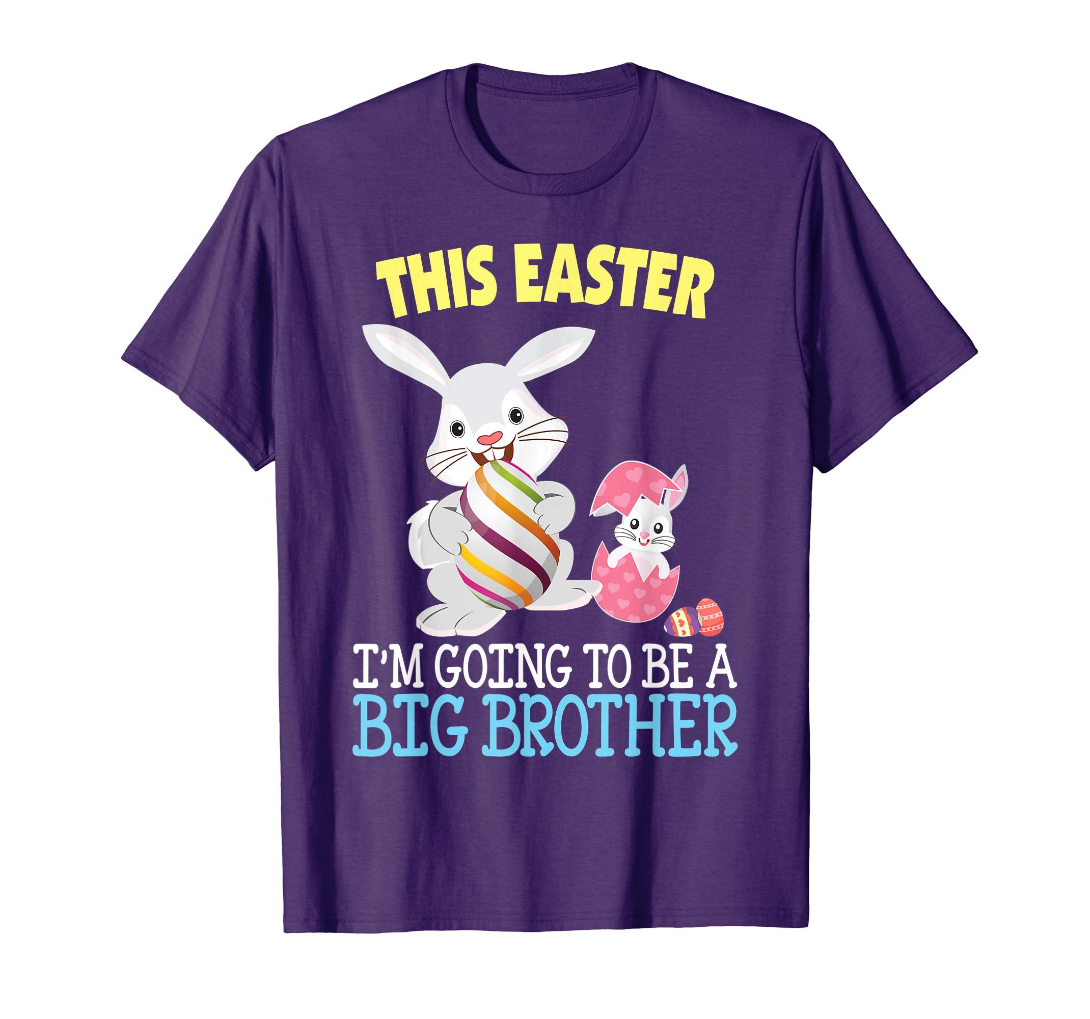 This Easter I'm Going To Be A Big Brother Bunny Egg T-Shirt
