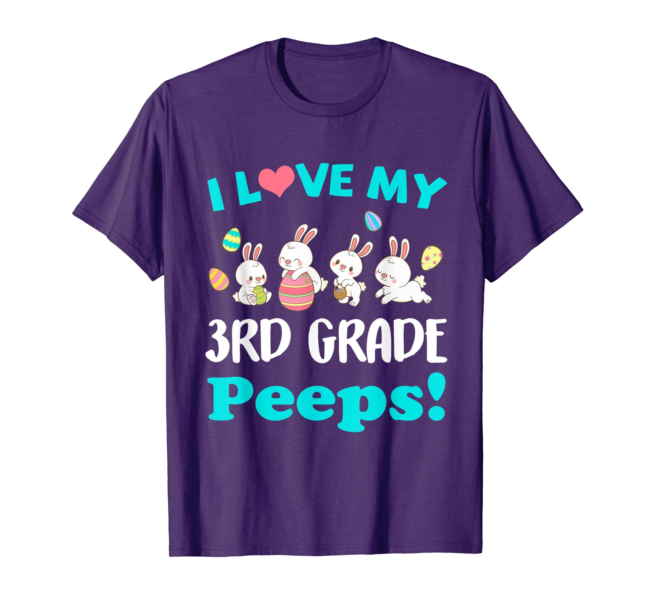 I Love My 3rd Grade Peeps Easter Day T-Shirt