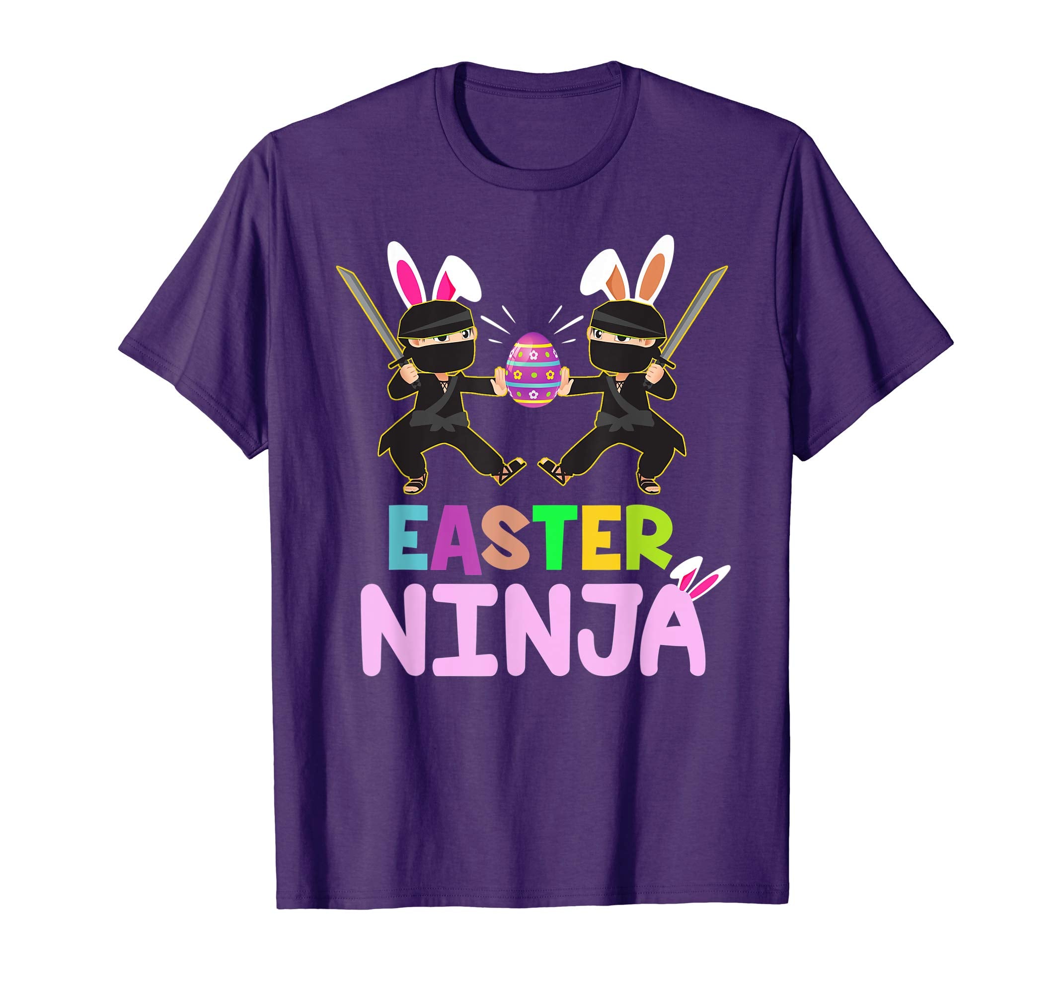 Funny Easter Shirts for Boys Easter Ninja T-shirt