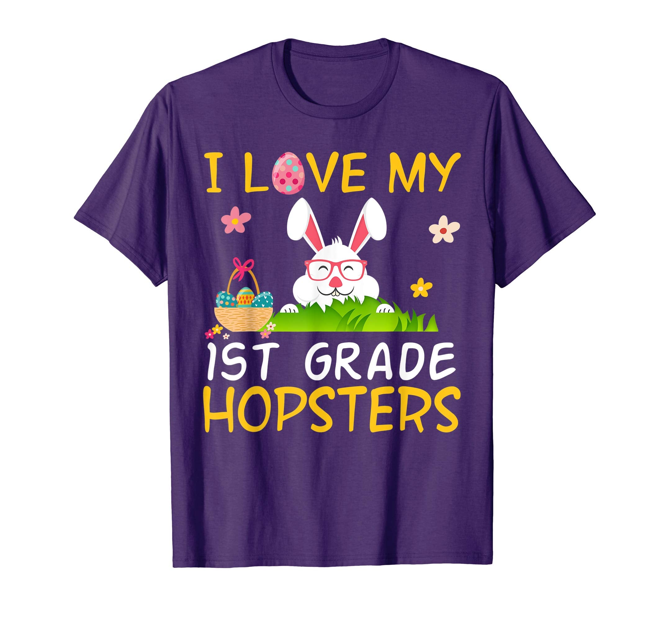 Easter 1st Grade Teacher Shirt Easter Gift for Women Tshirt