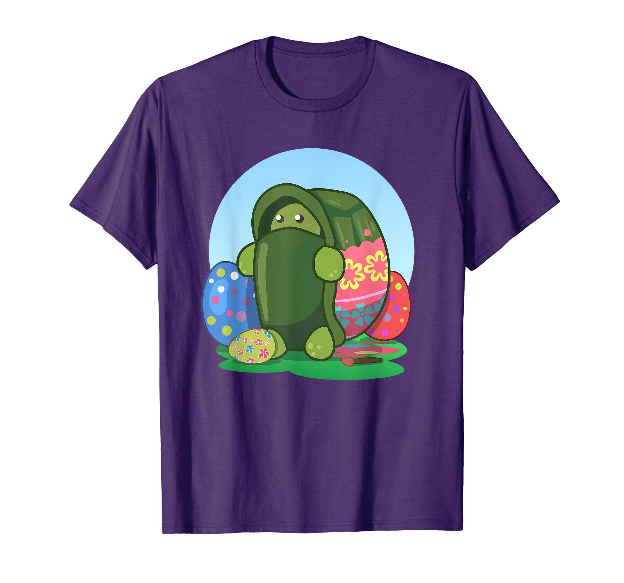 Happy Easter Turtle Eggs 2019 Cute Gift T Shirt boys girls