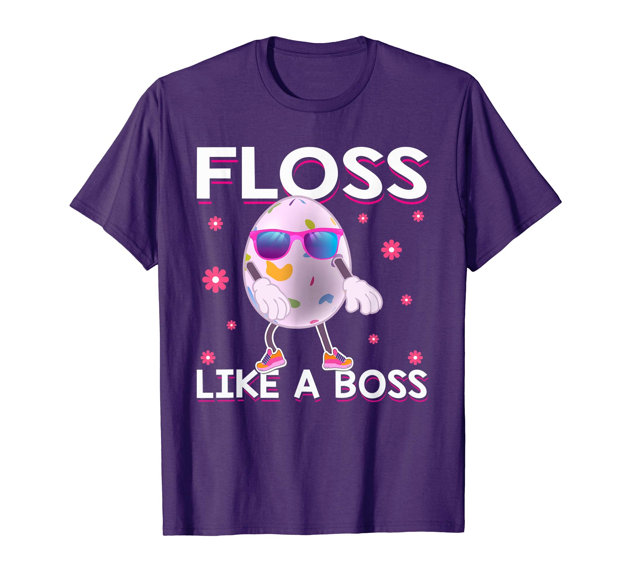 Floss Like A Boss Shirt Cute Colorful Egg Easter Gifts