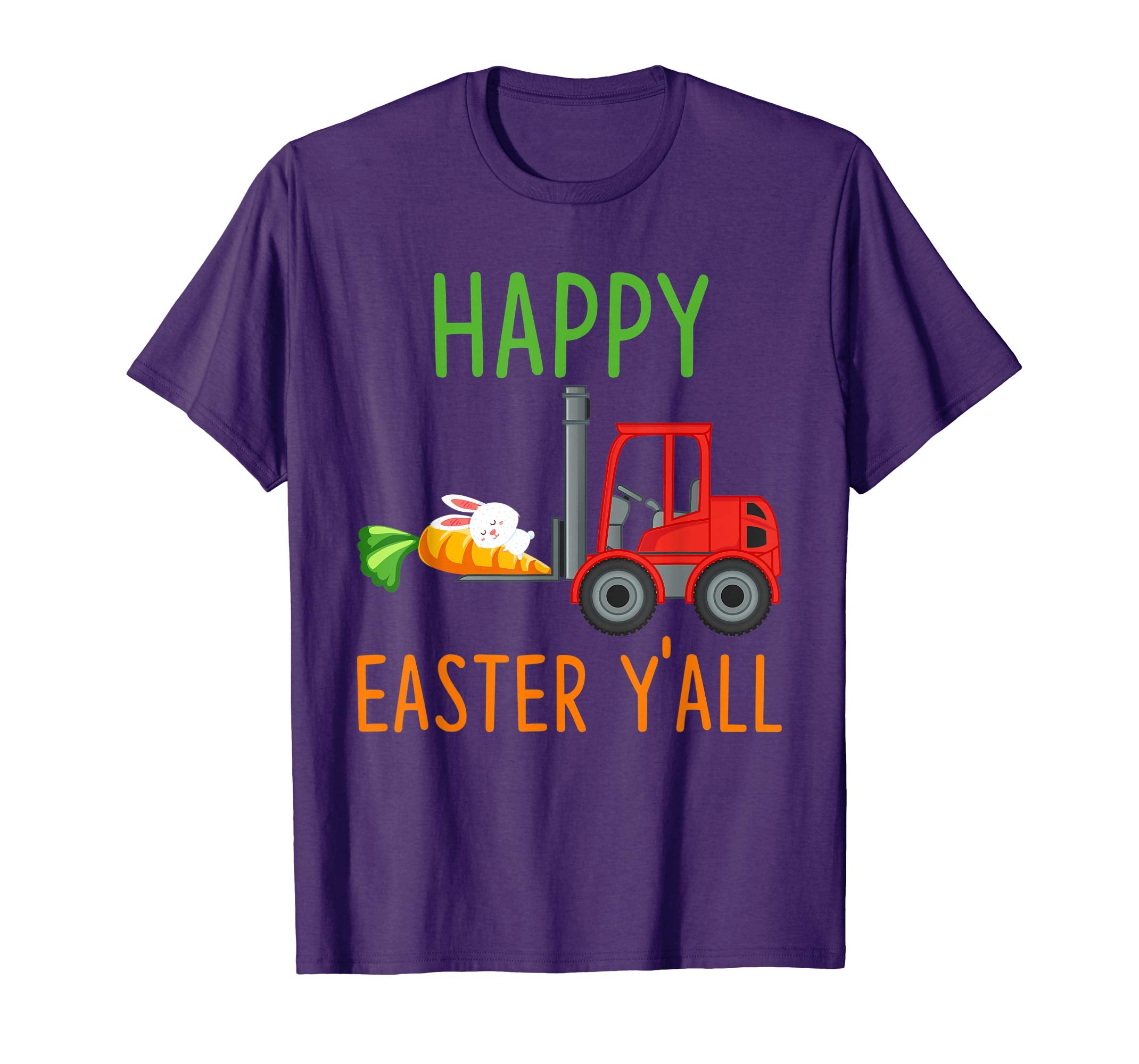 Forklift Happy-Easter-Y'all T-shirt Hunting-Season-Egg