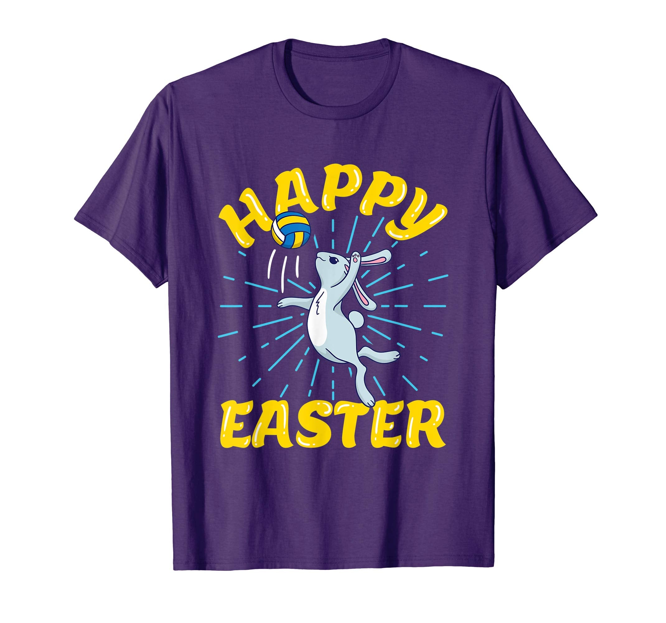 Easter Volleyball Shirt Bunny Doing Jump Serve Cute