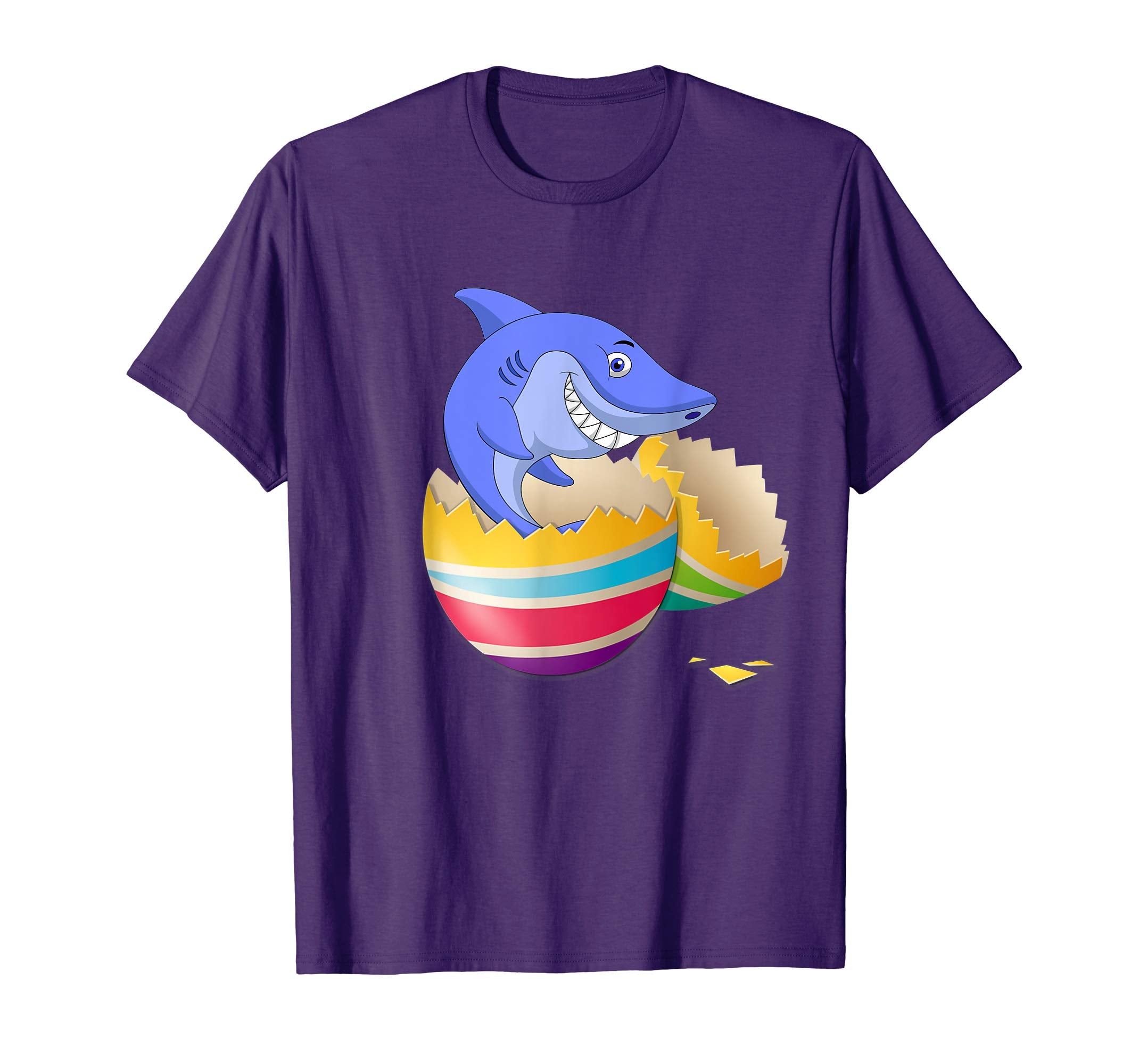 Baby Shark Hatching From Easter Egg Easter Day Shirt
