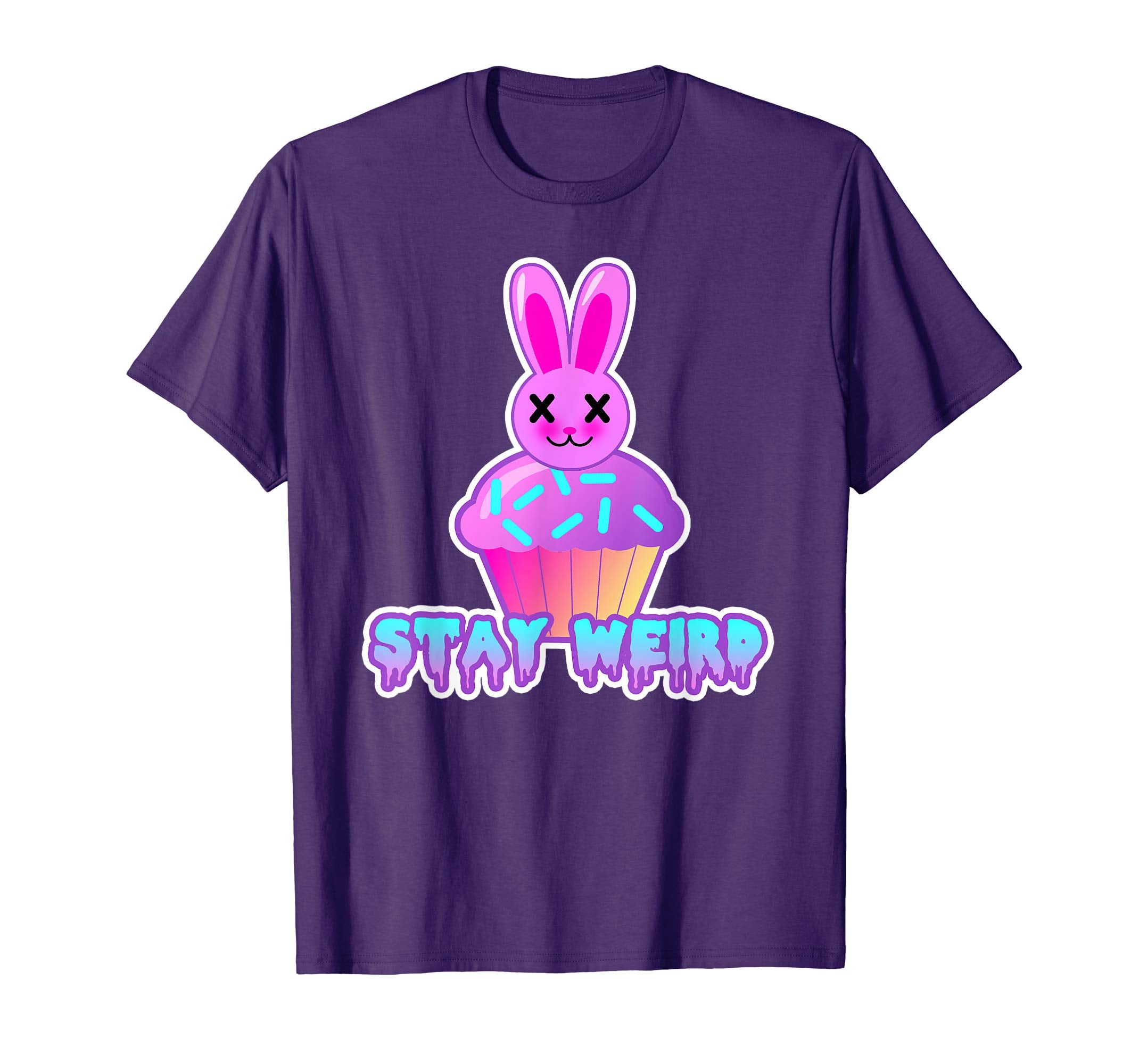 Pastel Goth Easter TShirt Doom Bunny Cupcake Creepy