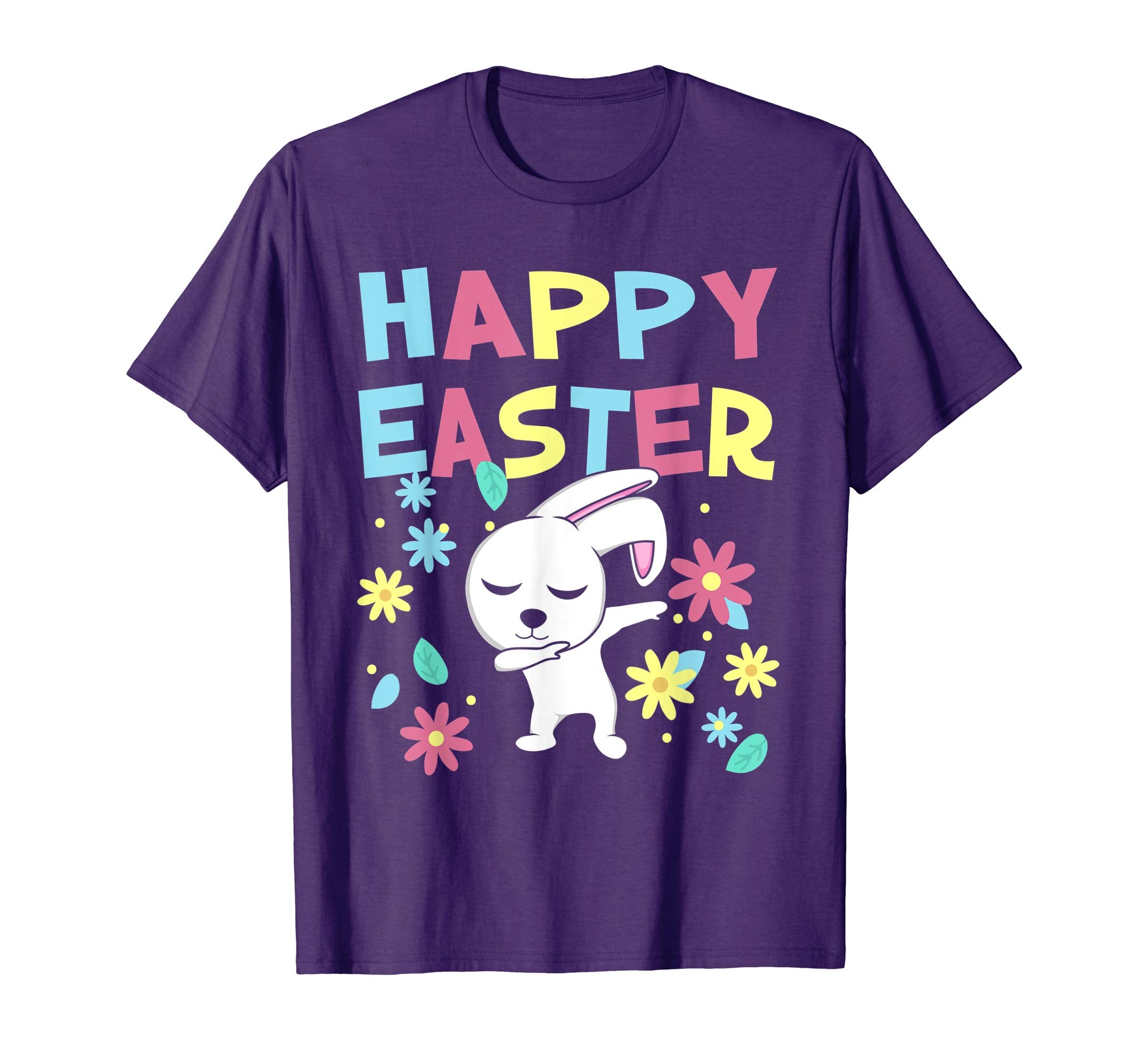 Easter Shirts For Boys - Dabbing Bunny Cute T-Shirt