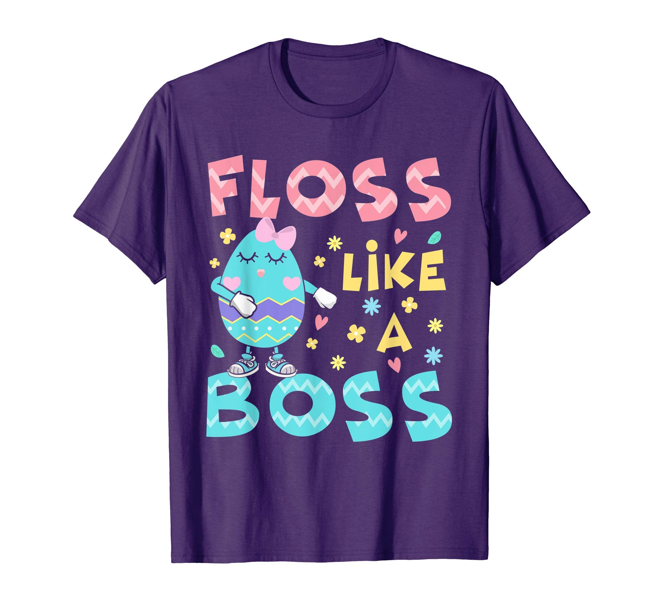 Floss Like A Boss Cute Colorful Egg Shirt Funny Easter Gifts