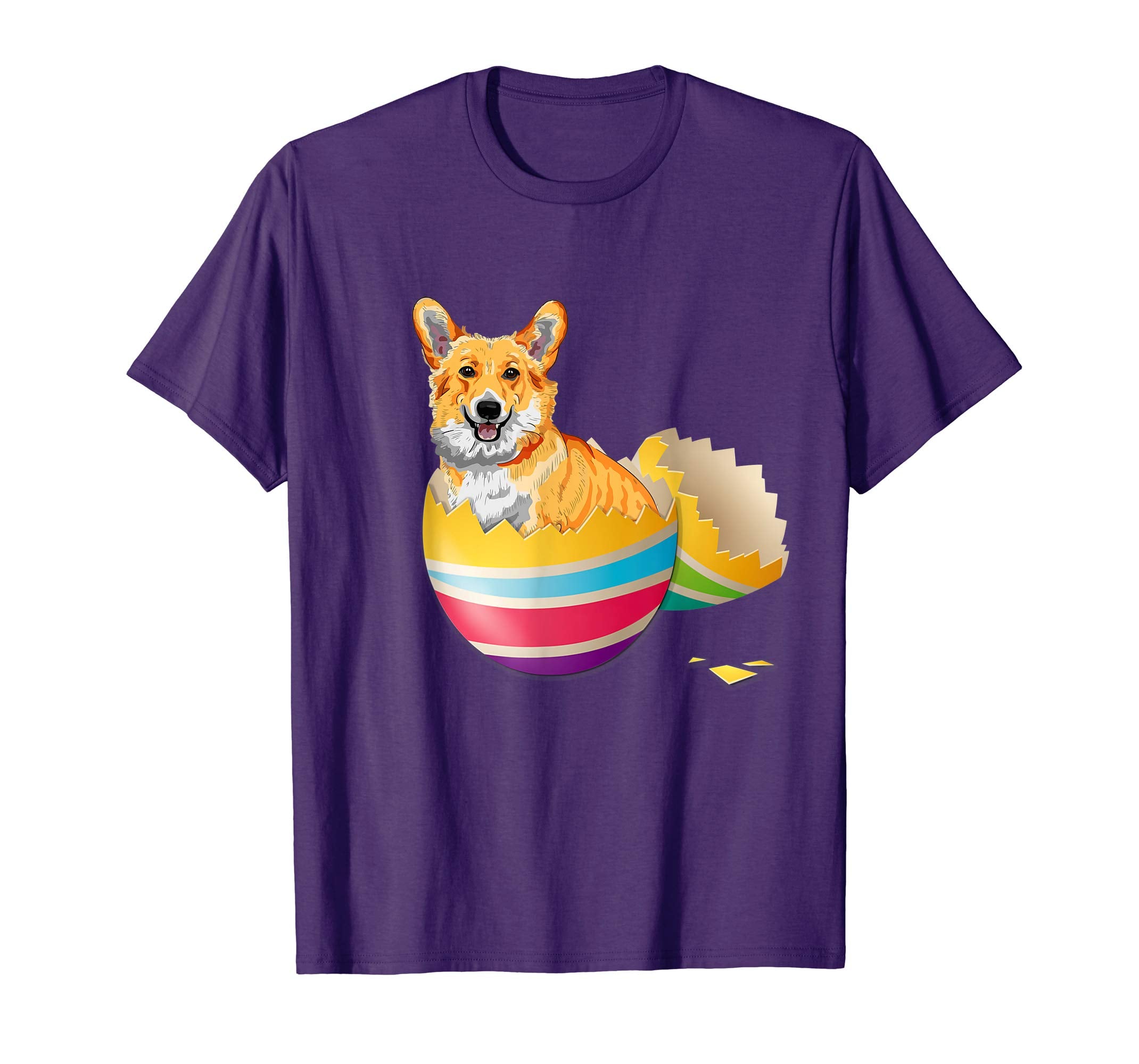 Corgi Hatching From Easter Egg Easter Day Shirt