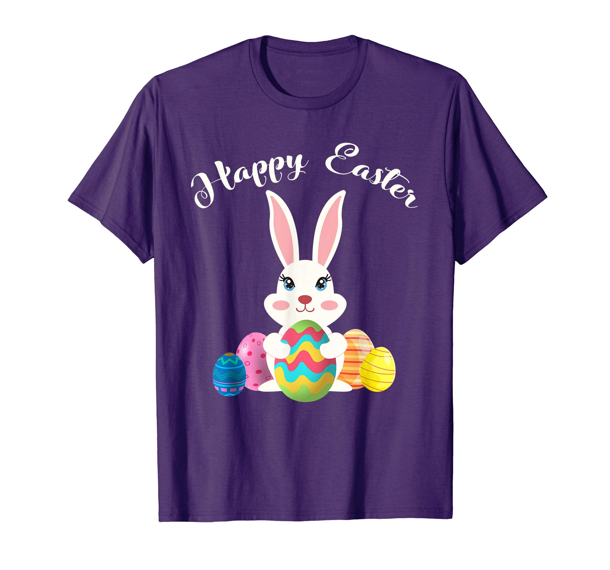 Happy Easter T shirt Women Men Kids Boys Girls Bunny Eggs