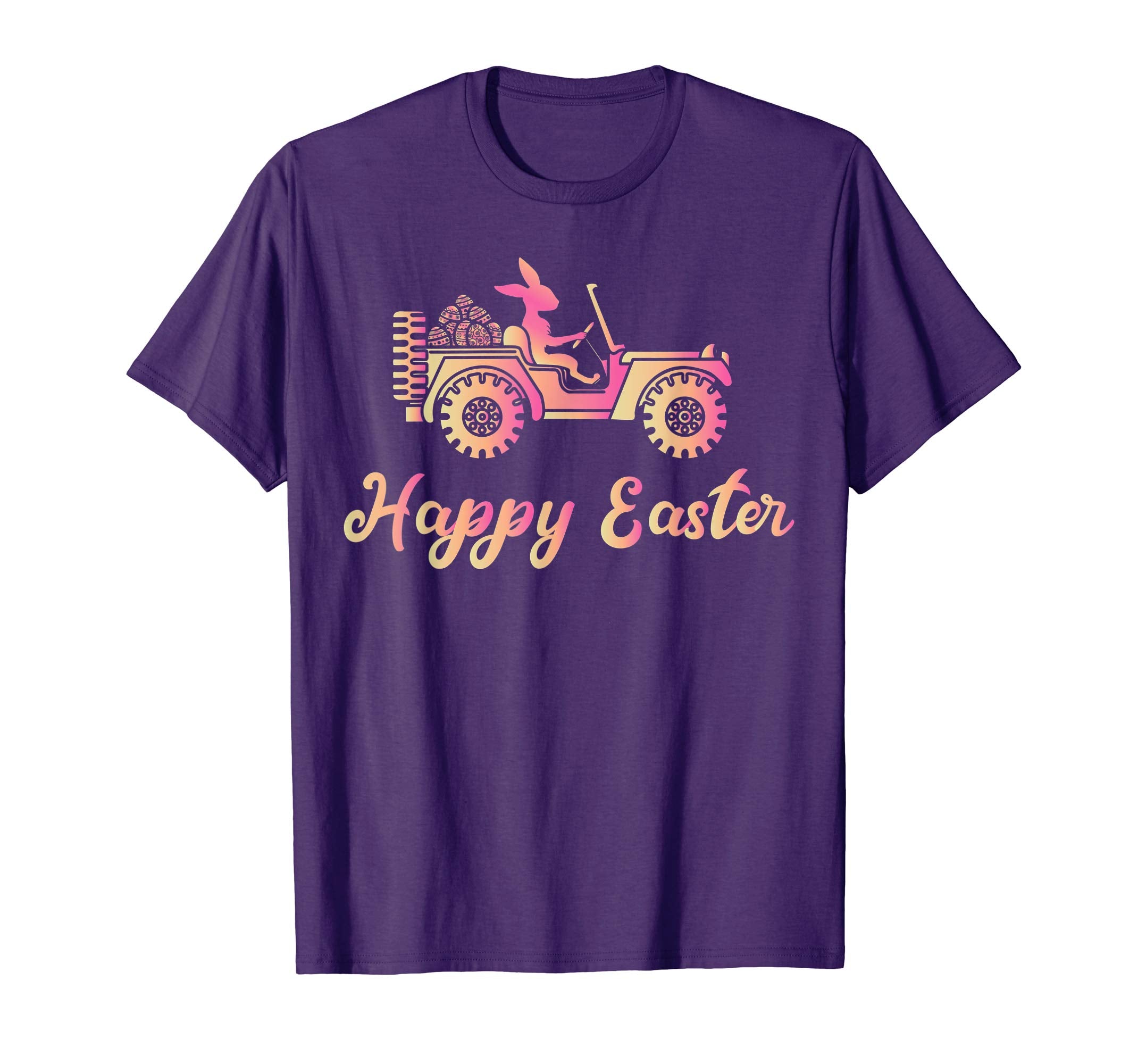 Jeep Happy Easter Bunny Eggs 4x4 Off Road Shirt