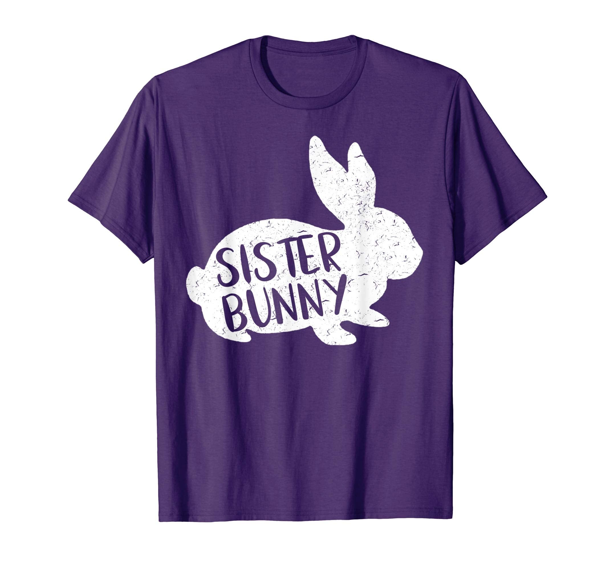 Sister Bunny T-Shirt Cute Matching Family Easter Shirt