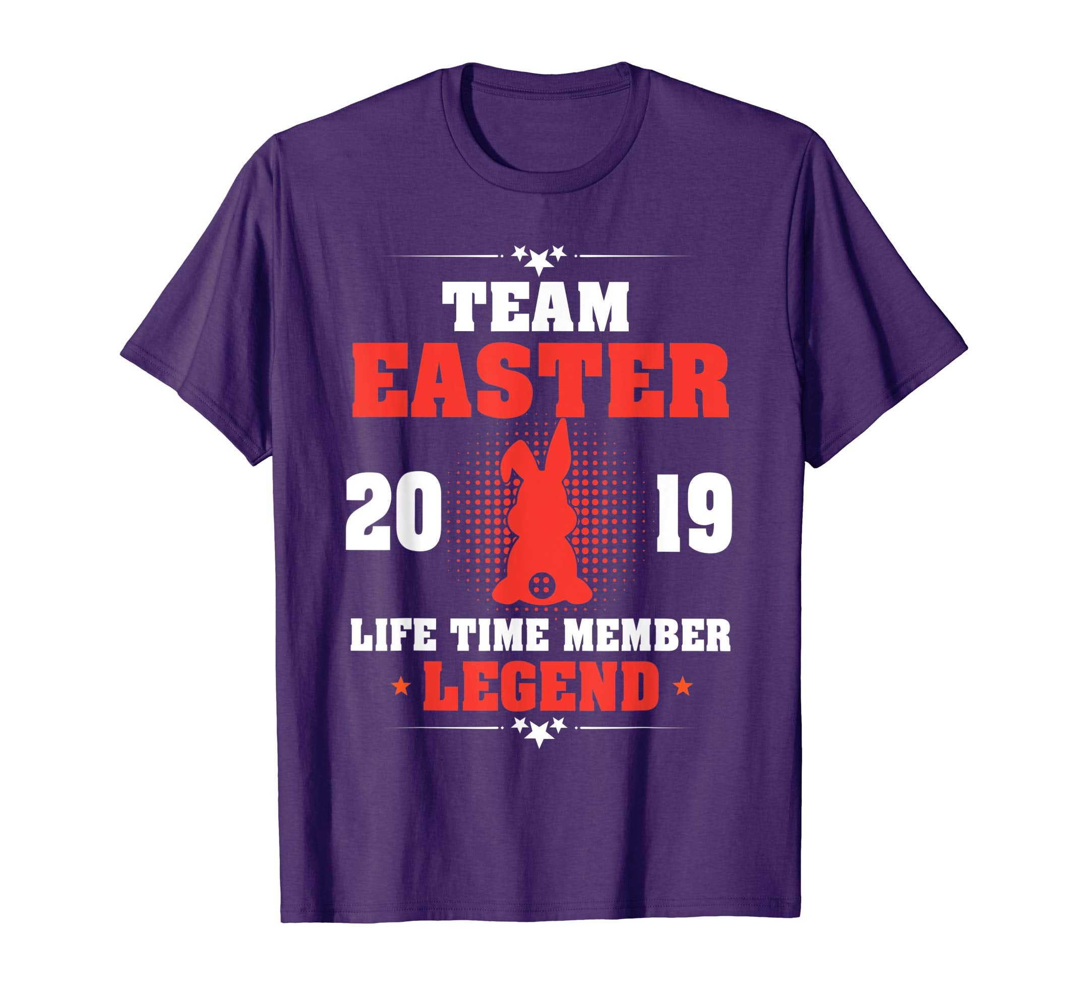 Bunny Team Easter 2019 Life Time Member Legend Vintage Shirt