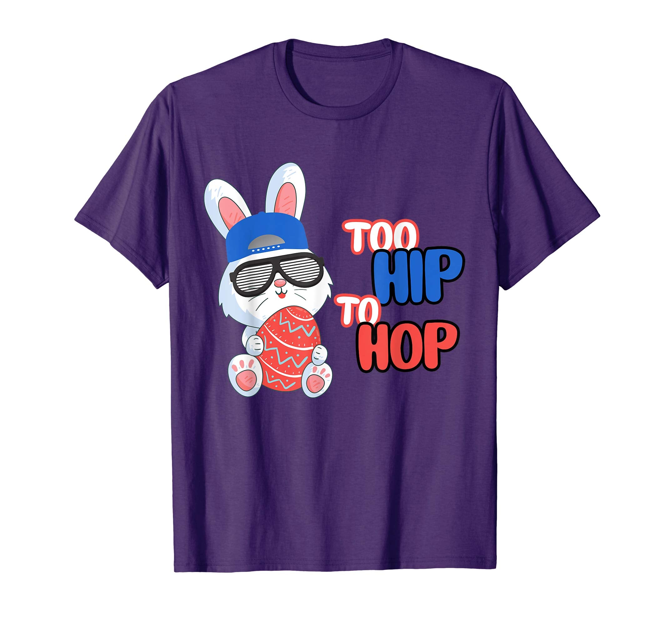 Great Easter Gift Hip Hop Bunny With Sunglasses cute T-Shirt
